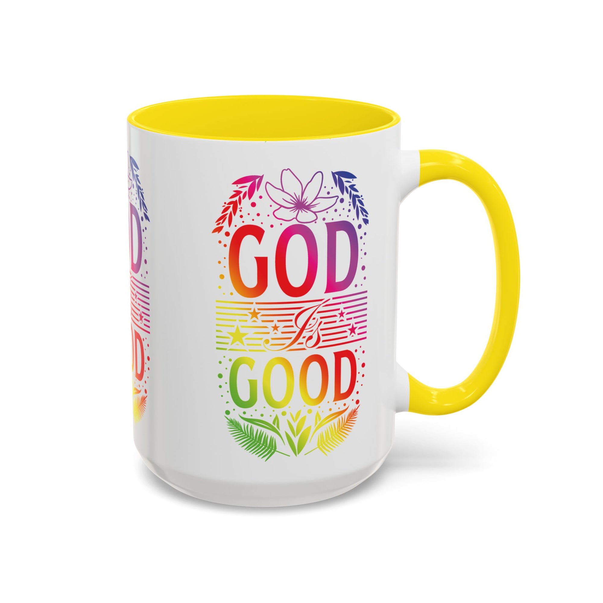 God is Good Accent Coffee Mug - Inspirational Design