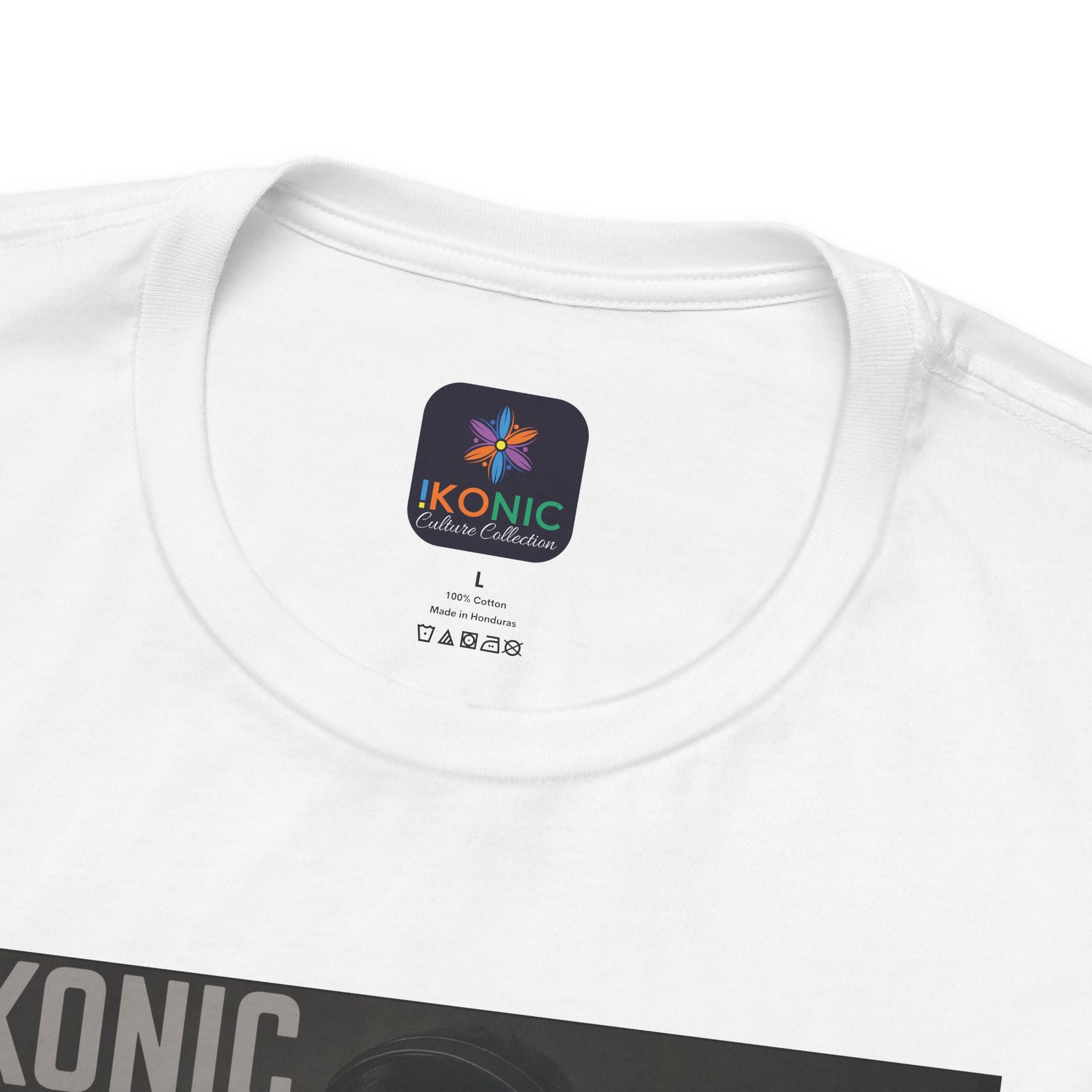 IKONIC Unisex Jersey Tee - Casual Graphic Top for Sports Fans, Everyday Wear, Gift for Him/Her, Street Style Fashion, Bruce The DJ