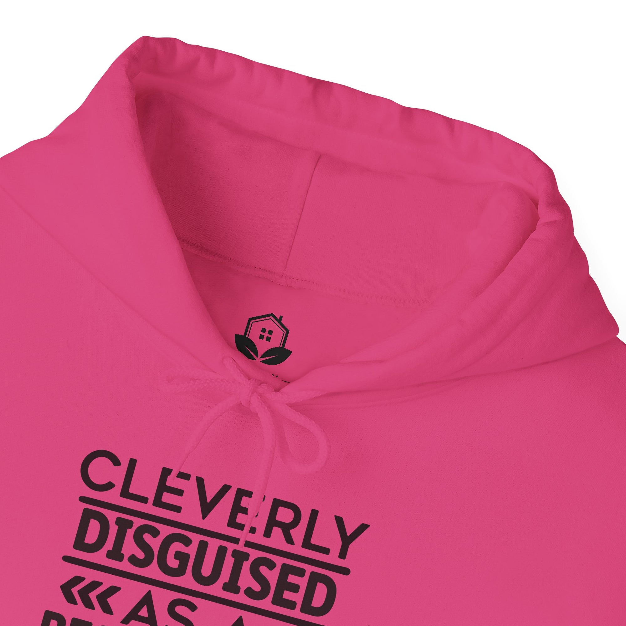 Cleverly Disguised Adult Hoodie - Unisex Heavy Blend Sweatshirt