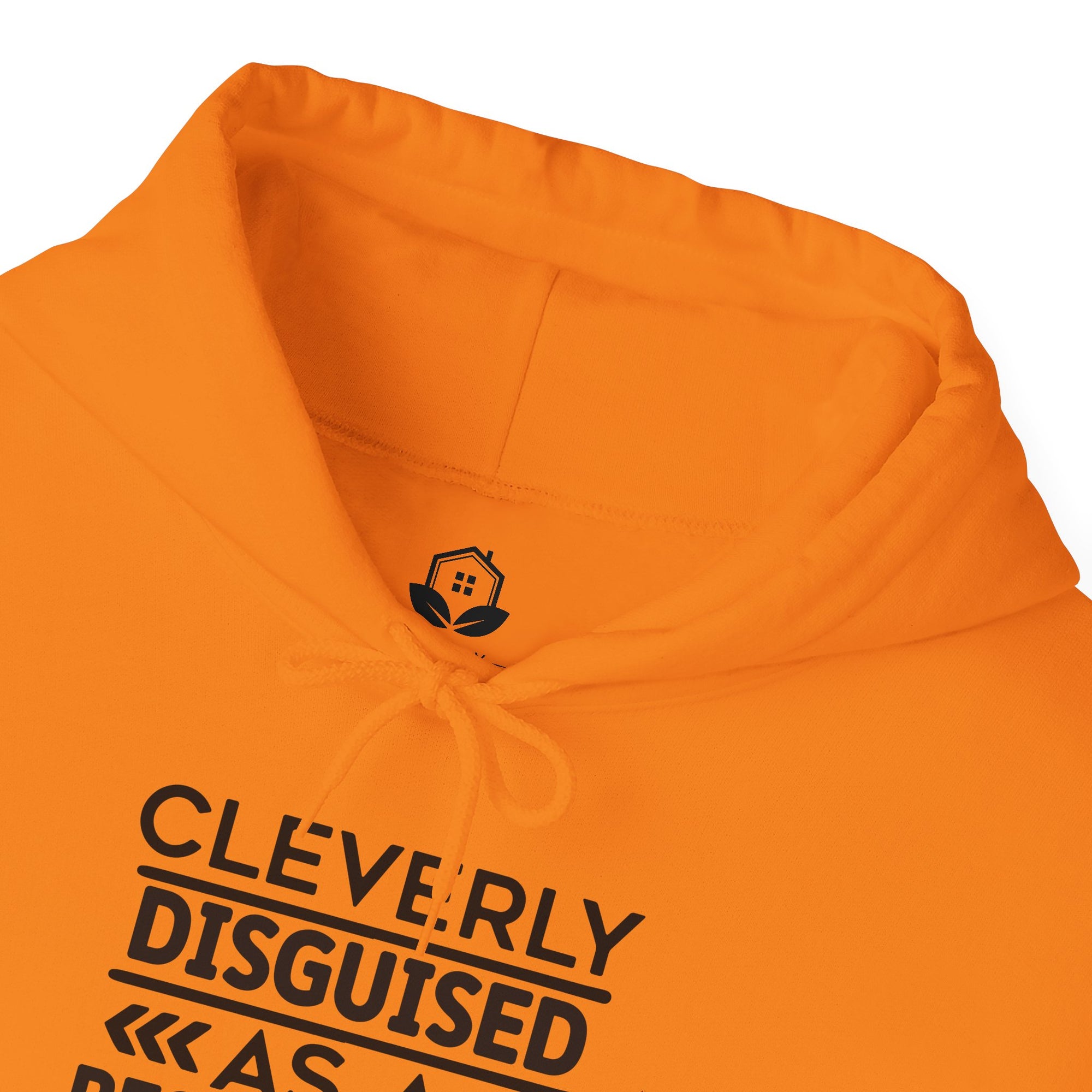 Cleverly Disguised Adult Hoodie - Unisex Heavy Blend Sweatshirt