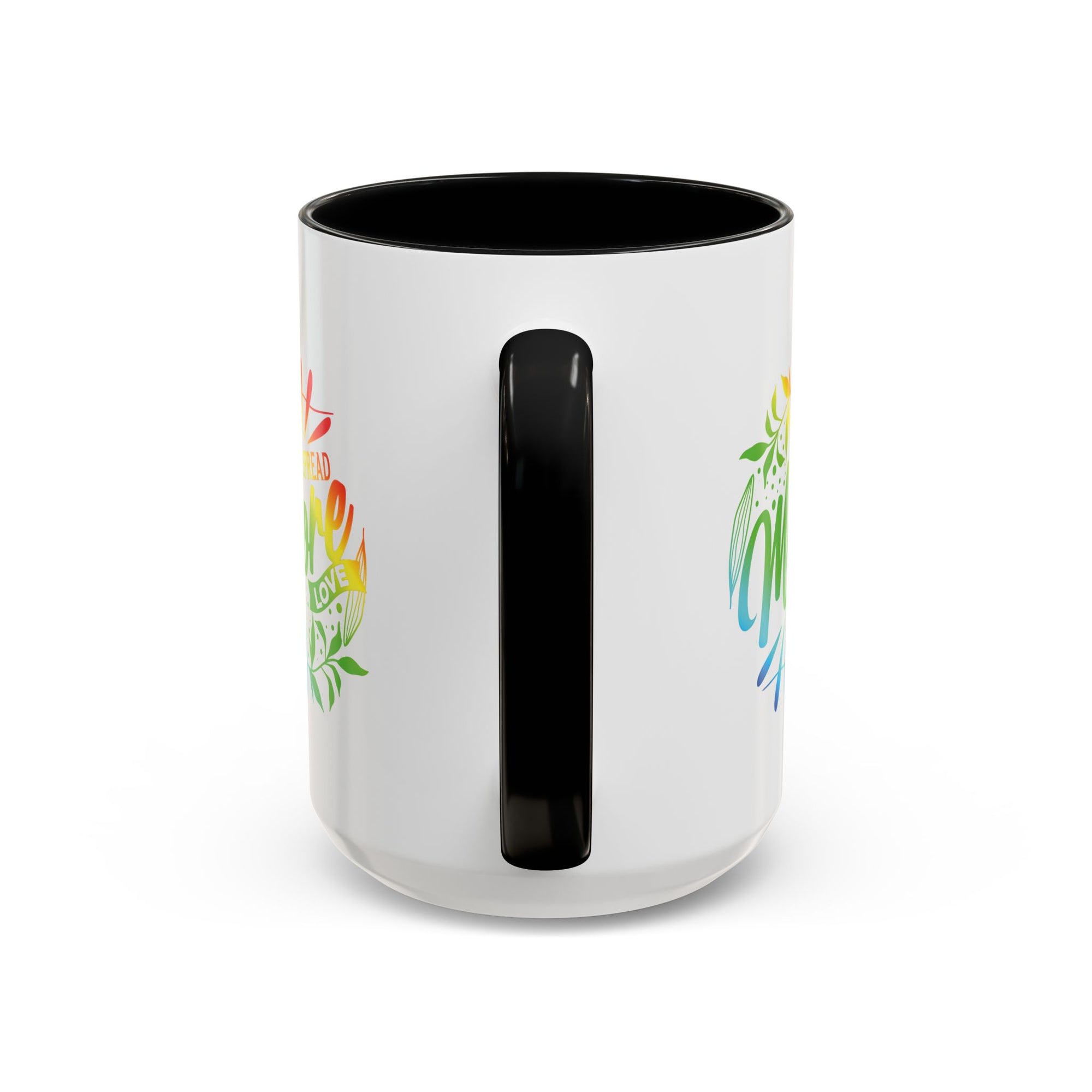 Spread more Love Accent Coffee Mug - Inspirational Design