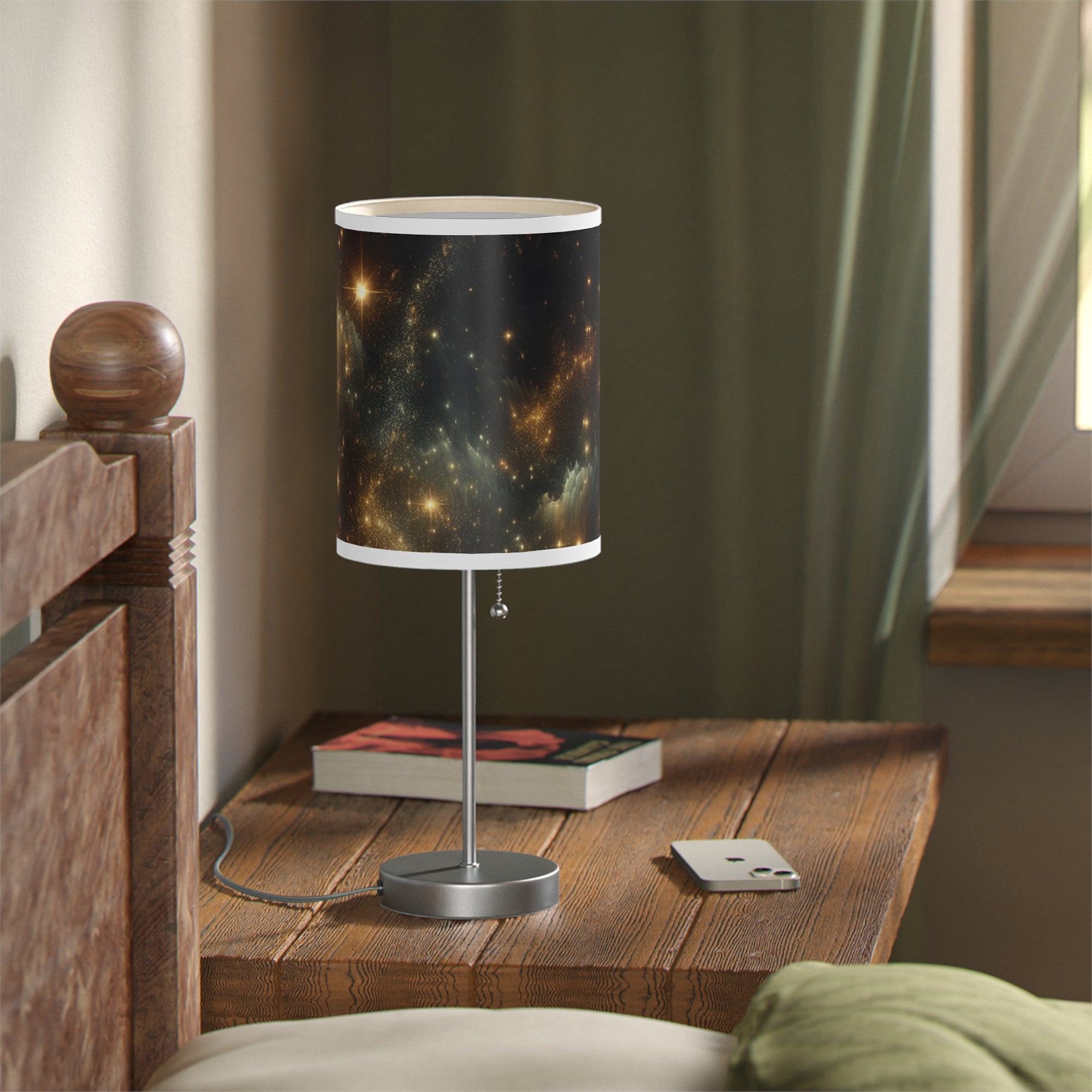 Galaxy-Themed Table Lamp – US/CA Plug