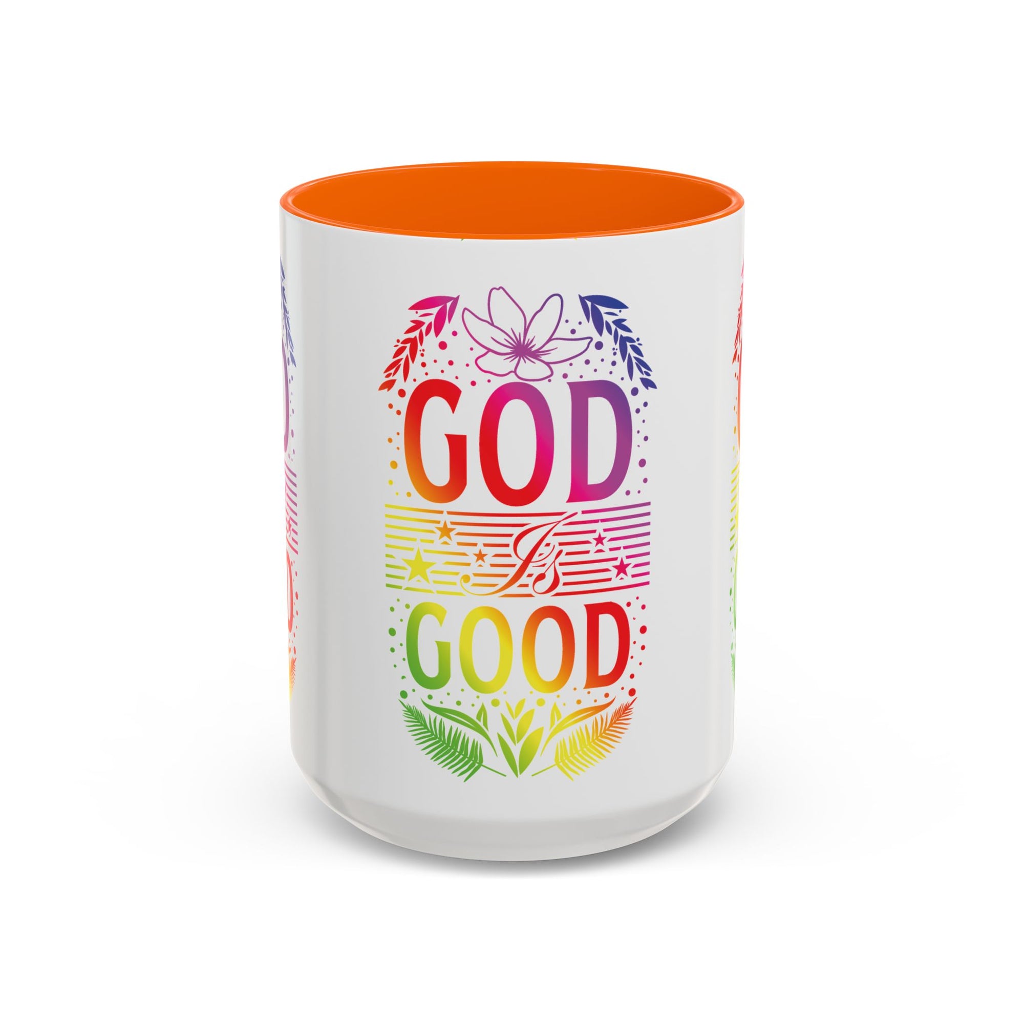 God is Good Accent Coffee Mug - Inspirational Design