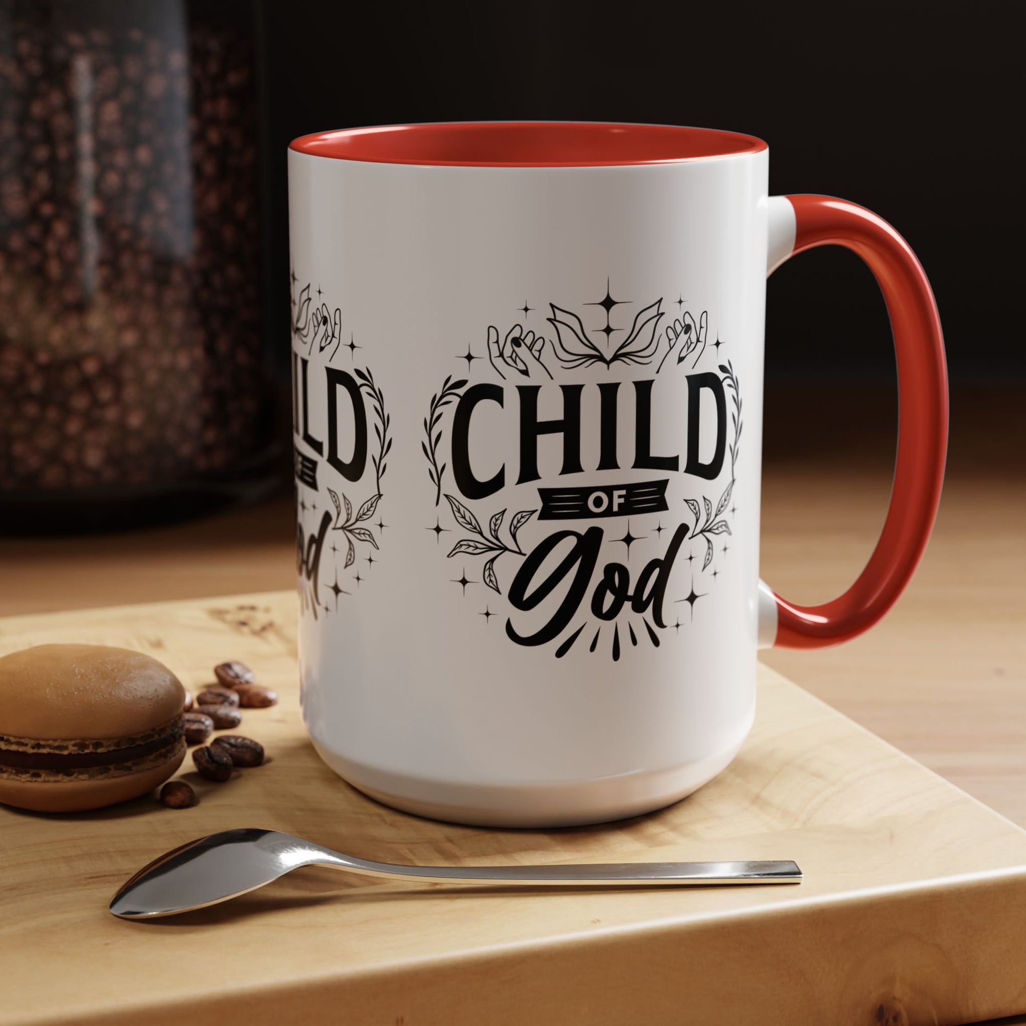 Child of God Accent Coffee Mug - Inspirational Design
