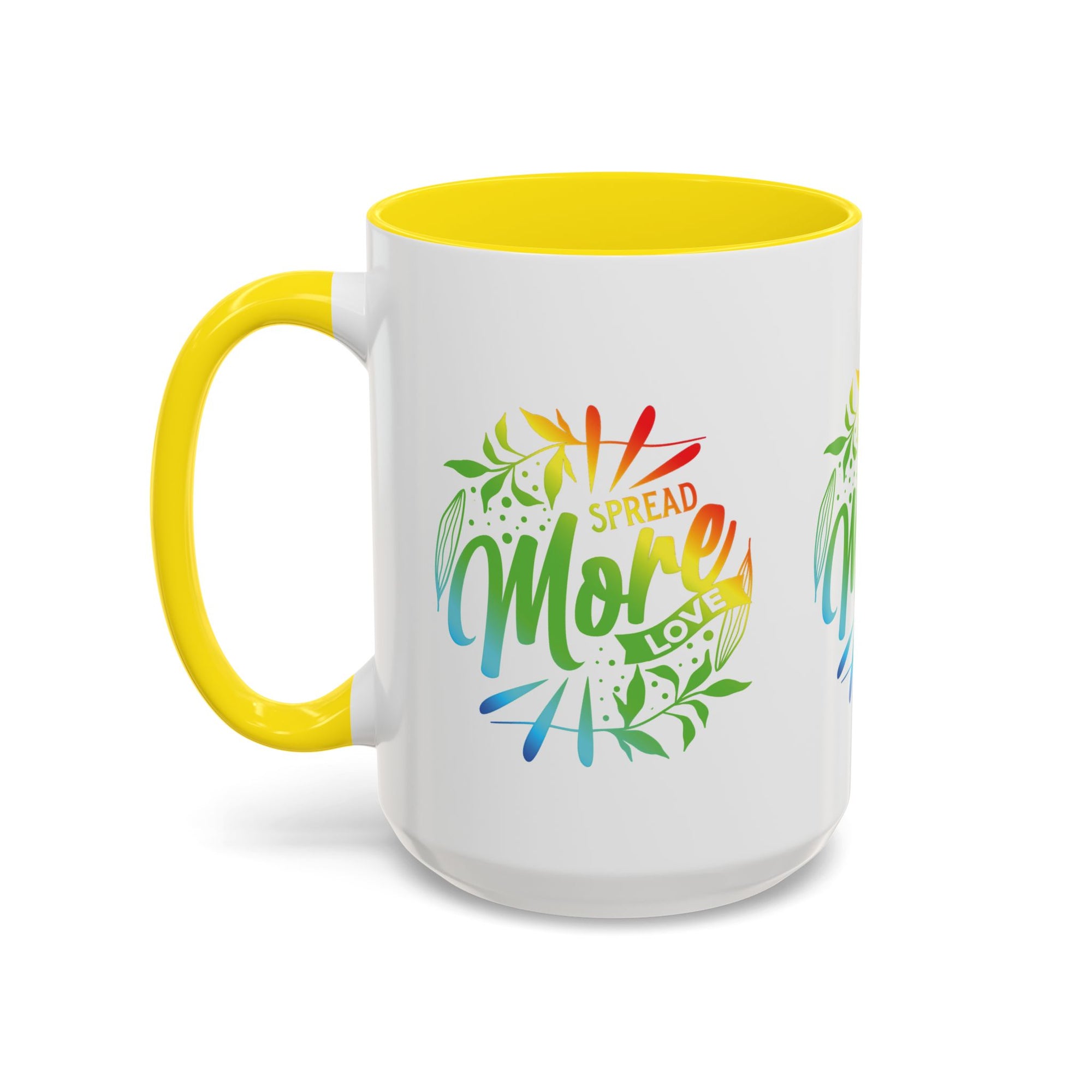 Spread more Love Accent Coffee Mug - Inspirational Design