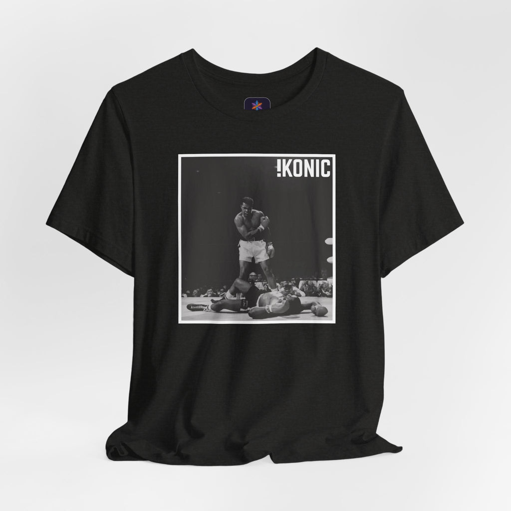 IKONIC Unisex Jersey Tee - Casual Graphic Top for Sports Fans, Everyday Wear, Gift for Him/Her, Street Style Fashion, The Boxer