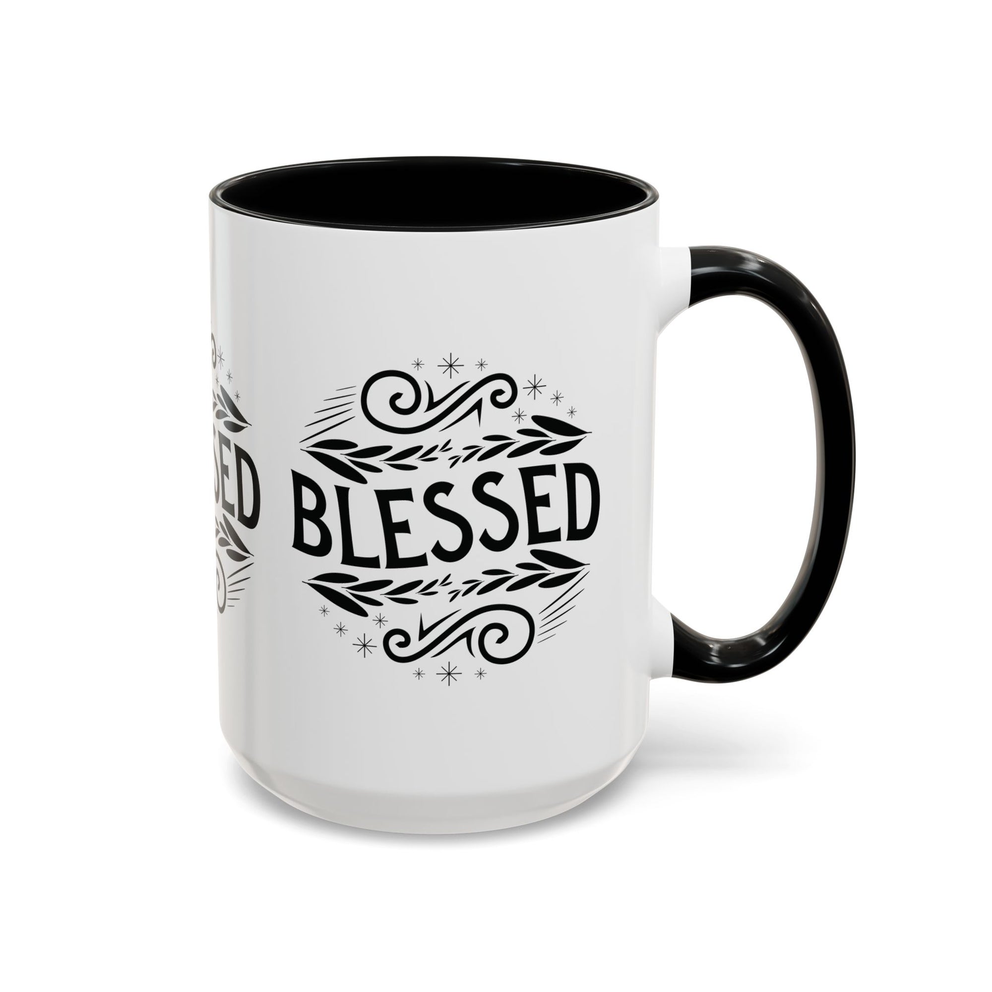 Blessed Accent Coffee Mug - Inspirational Design