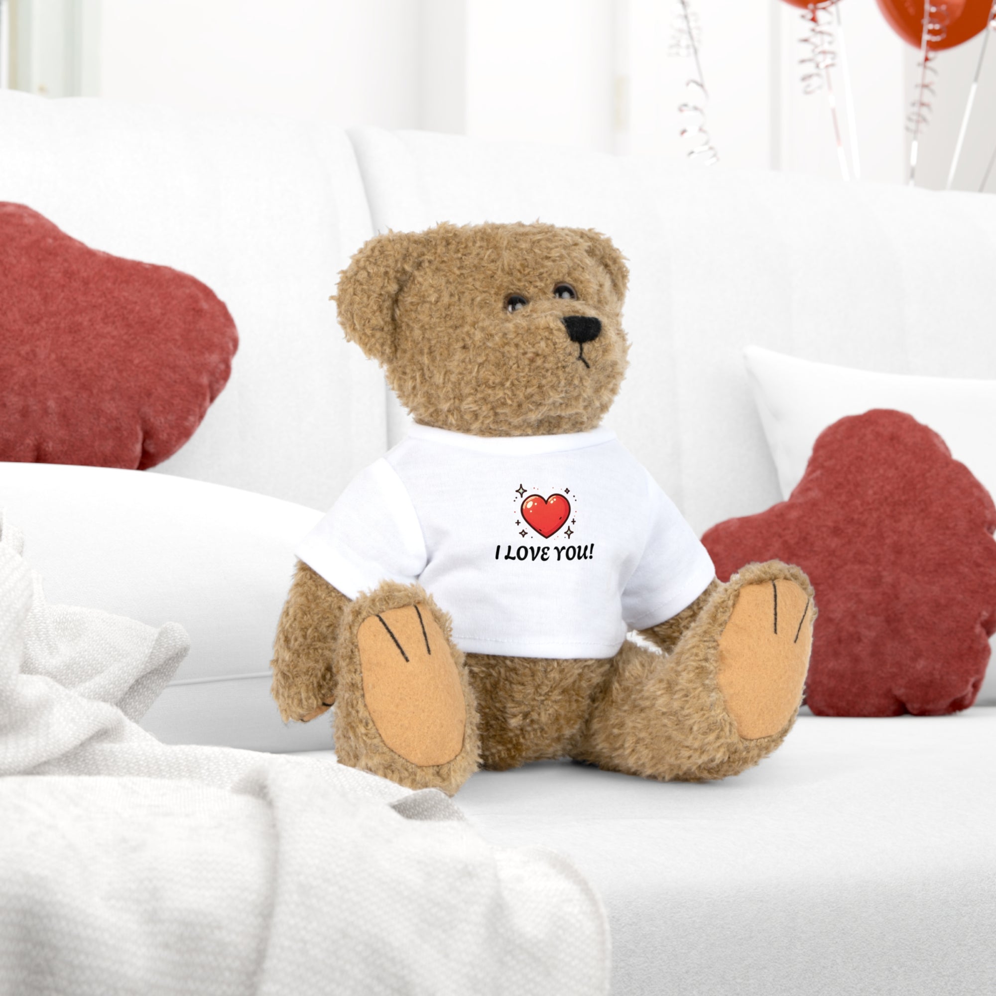 I Love You - Plush Toy with T-Shirt
