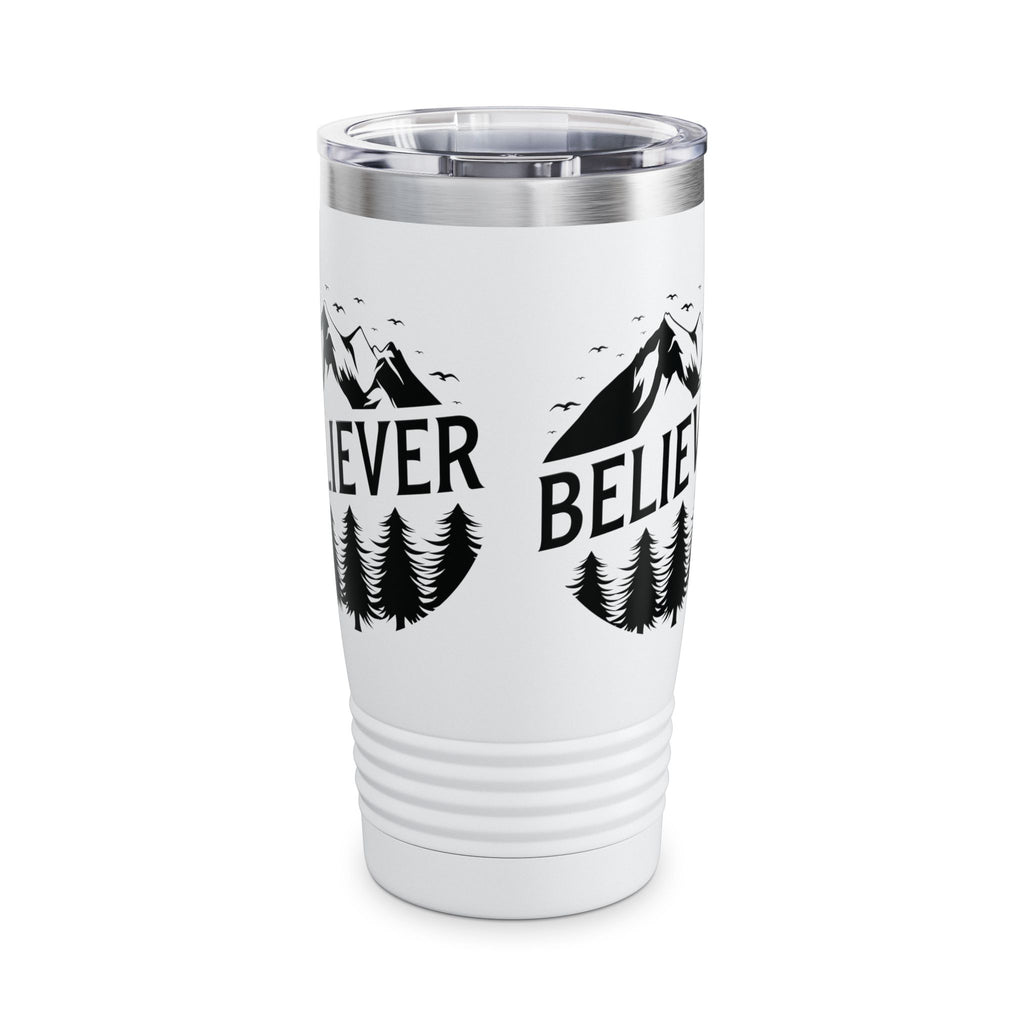 Believer Ringneck Tumbler - 20oz Inspirational Travel Mug
