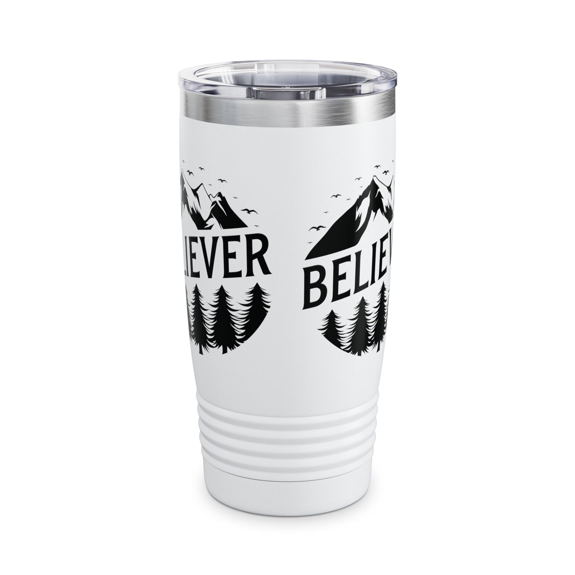 Believer Ringneck Tumbler - 20oz Inspirational Travel Mug