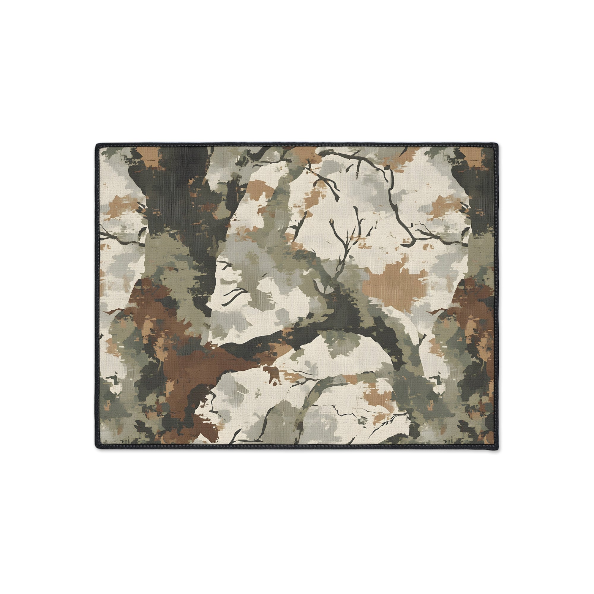Camo Heavy Duty Floor Mat - Durable & Stylish Home Decor for Indoor/Outdoor Use