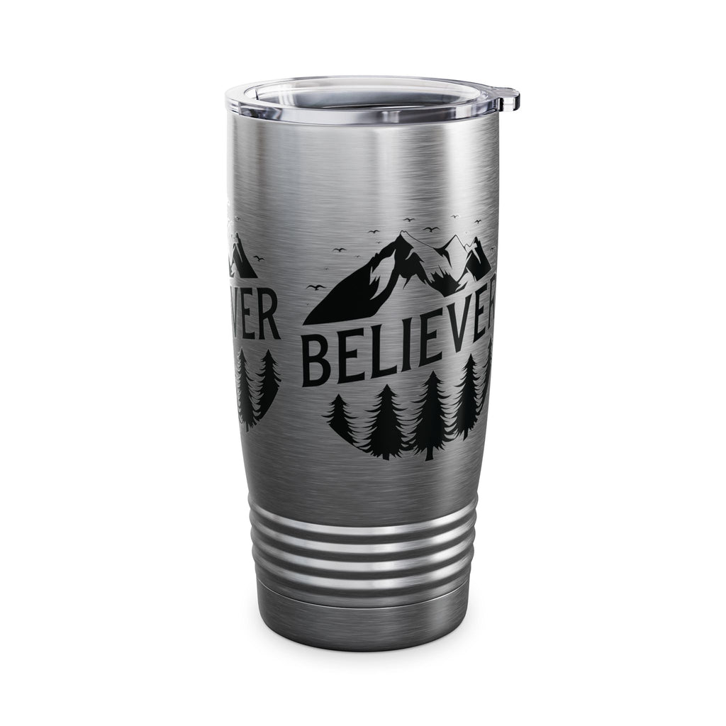 Believer Ringneck Tumbler - 20oz Inspirational Travel Mug