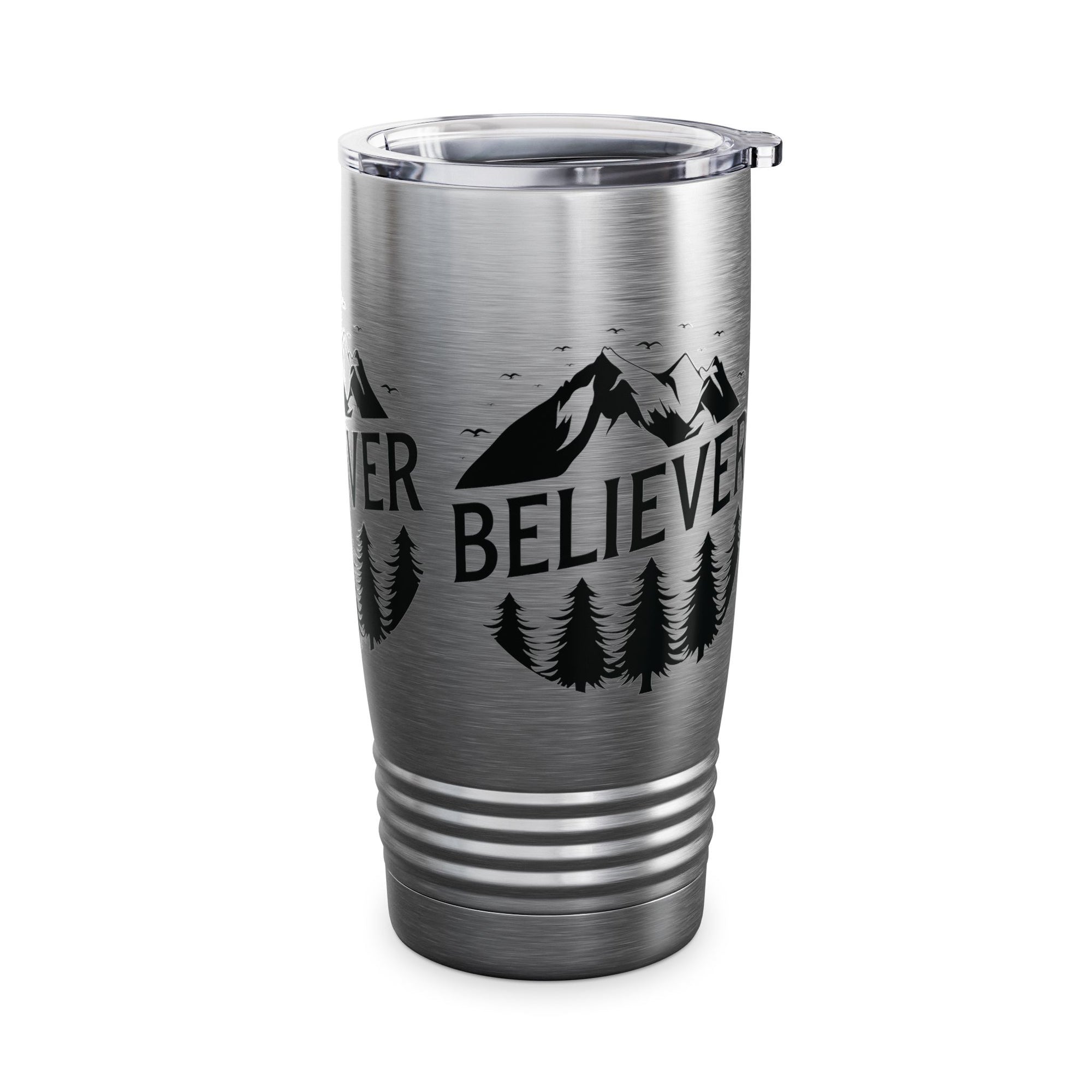 Believer Ringneck Tumbler - 20oz Inspirational Travel Mug