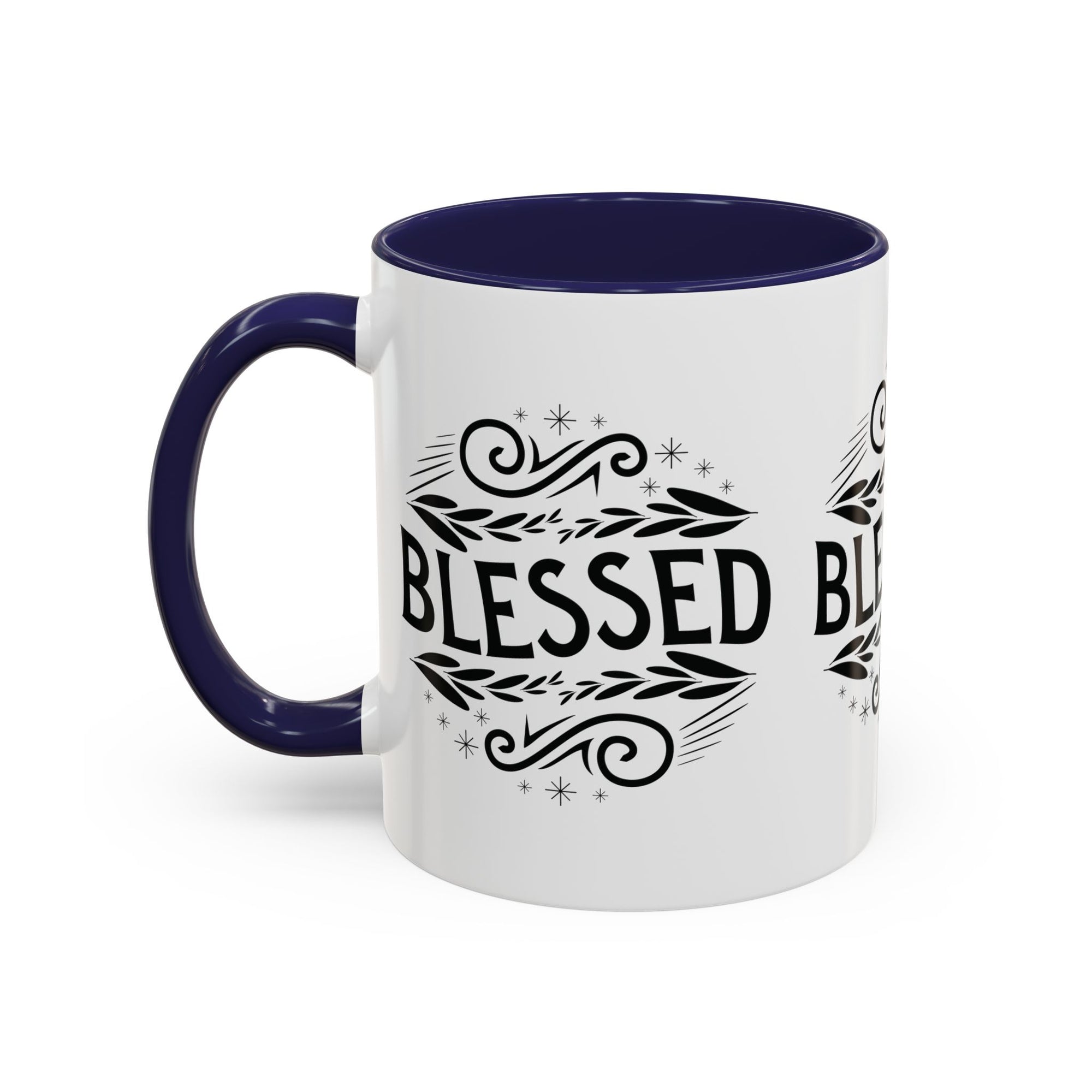 Blessed Accent Coffee Mug - Inspirational Design