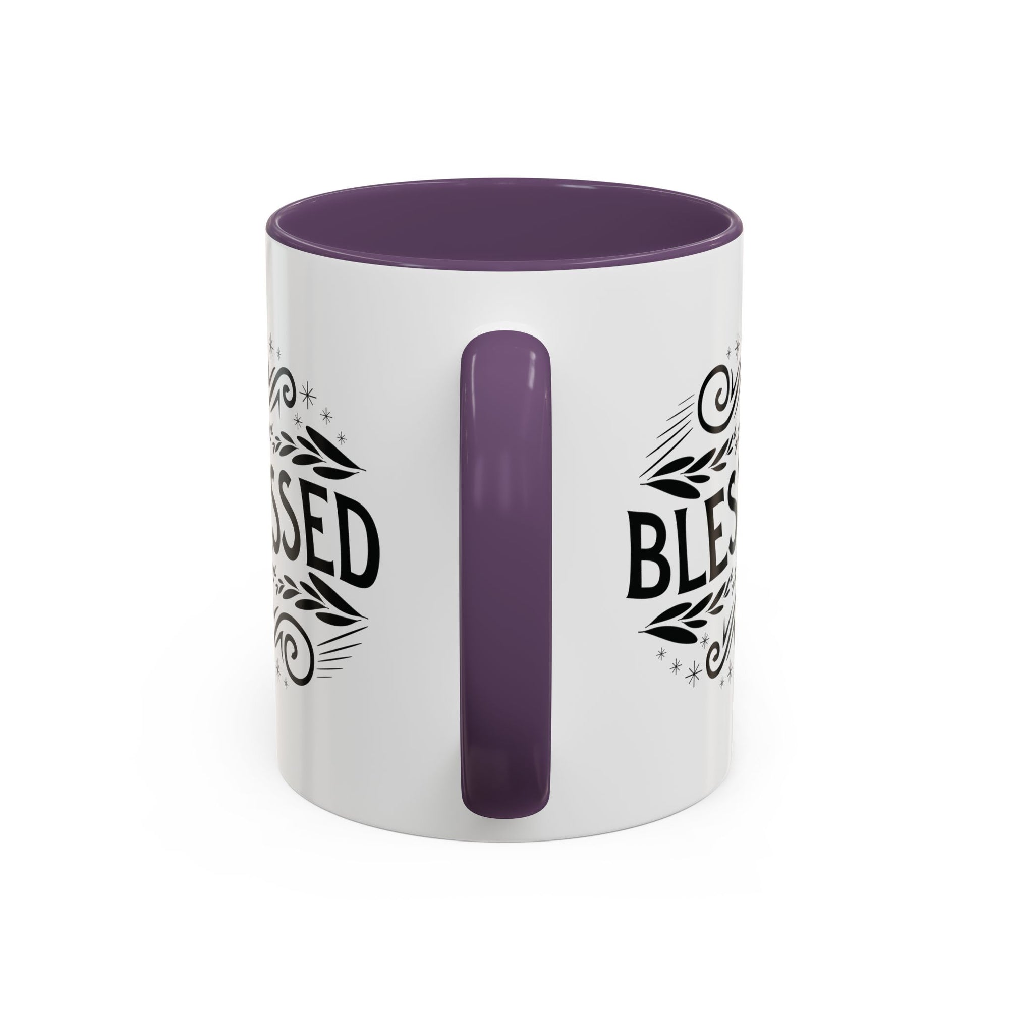Blessed Accent Coffee Mug - Inspirational Design