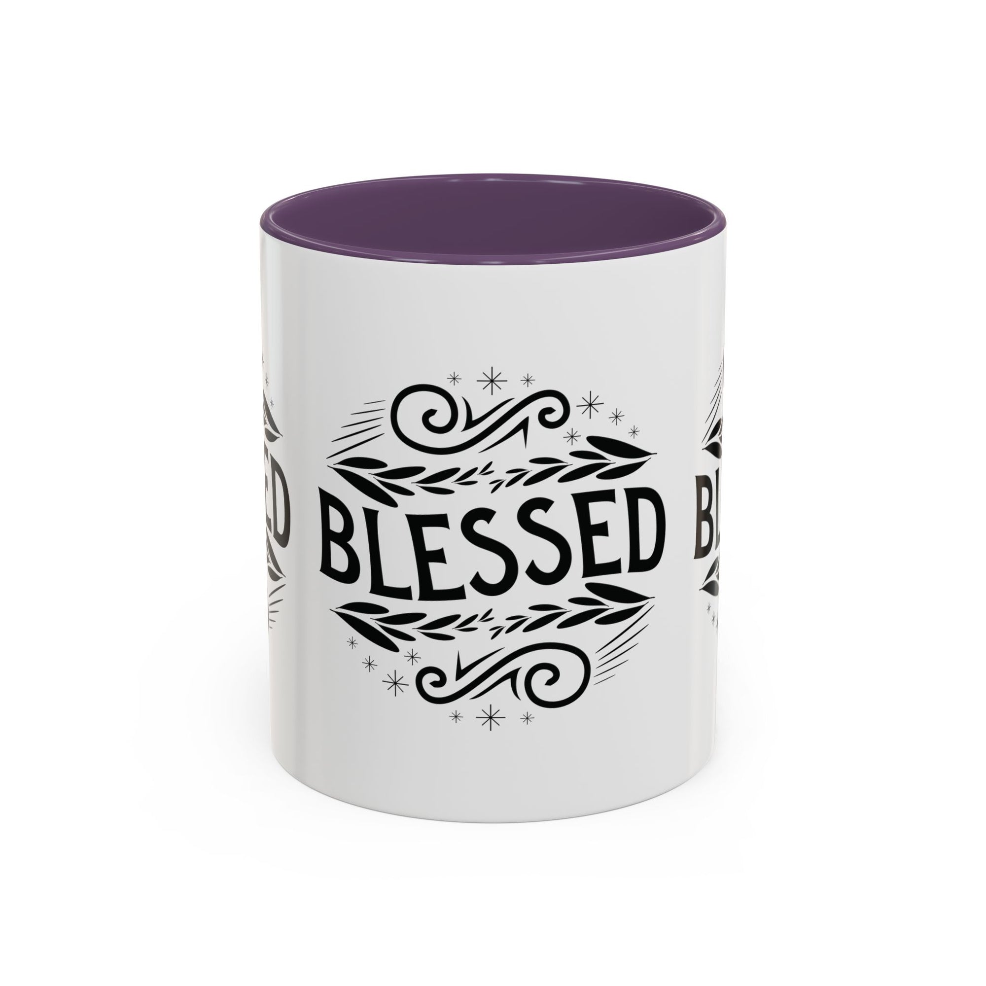 Blessed Accent Coffee Mug - Inspirational Design