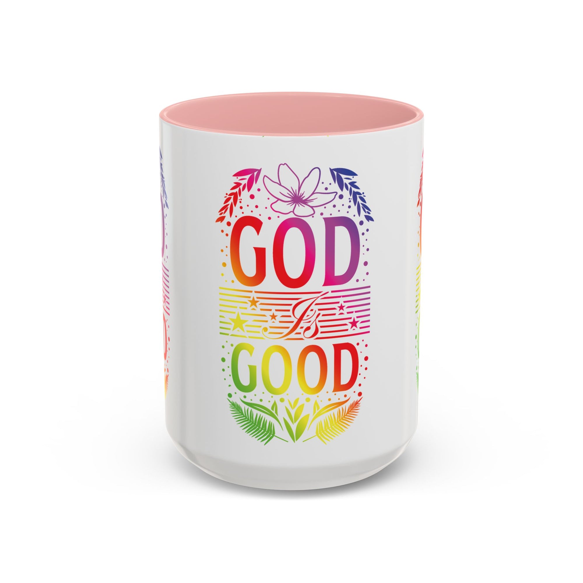 God is Good Accent Coffee Mug - Inspirational Design