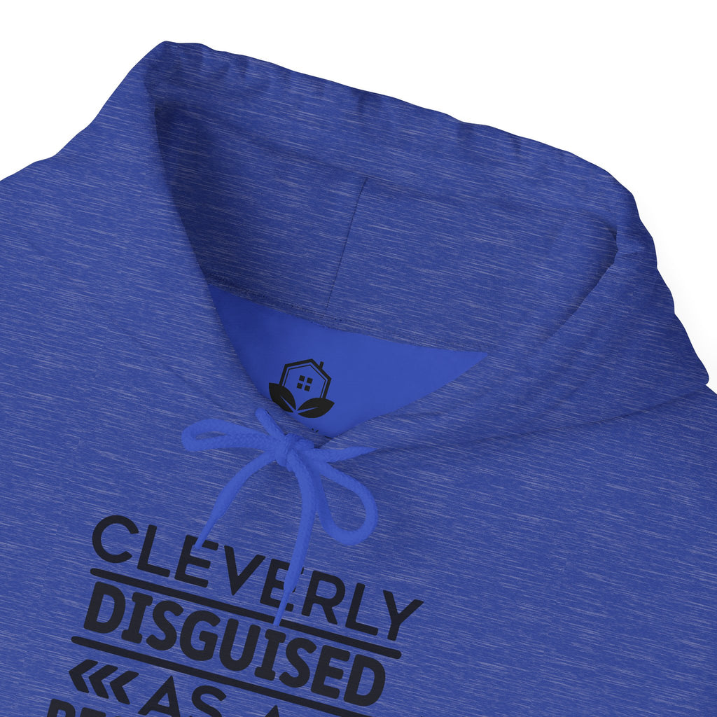 Cleverly Disguised Adult Hoodie - Unisex Heavy Blend Sweatshirt