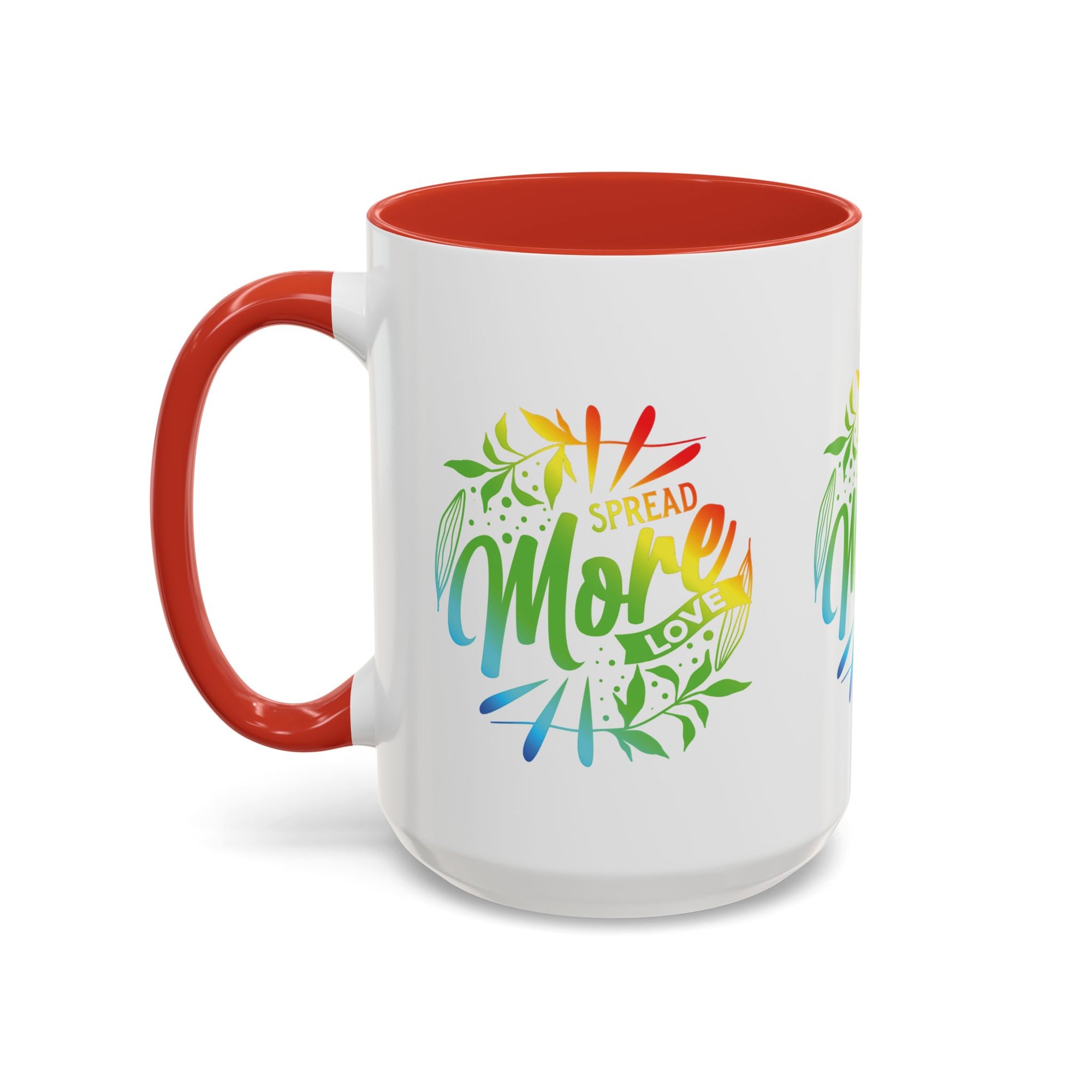 Spread more Love Accent Coffee Mug - Inspirational Design