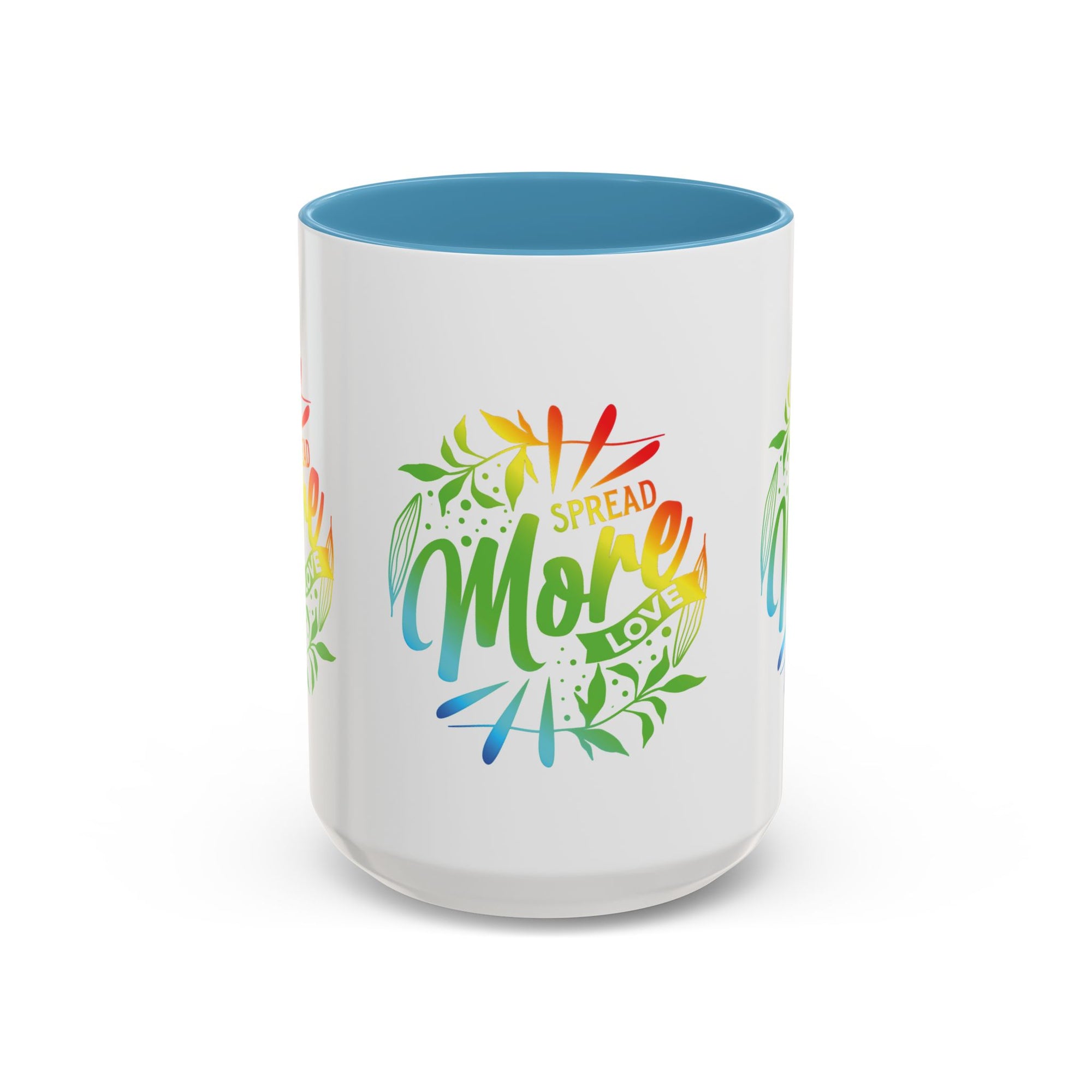 Spread more Love Accent Coffee Mug - Inspirational Design