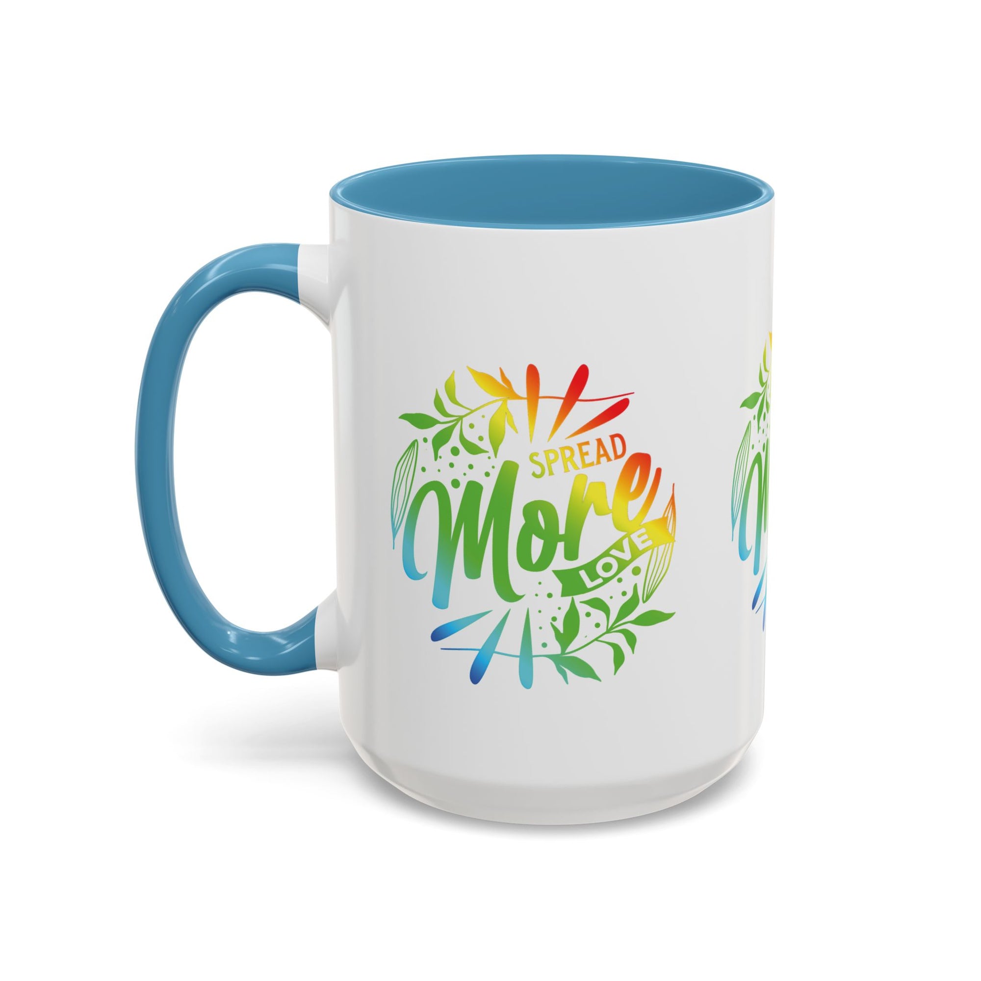Spread more Love Accent Coffee Mug - Inspirational Design