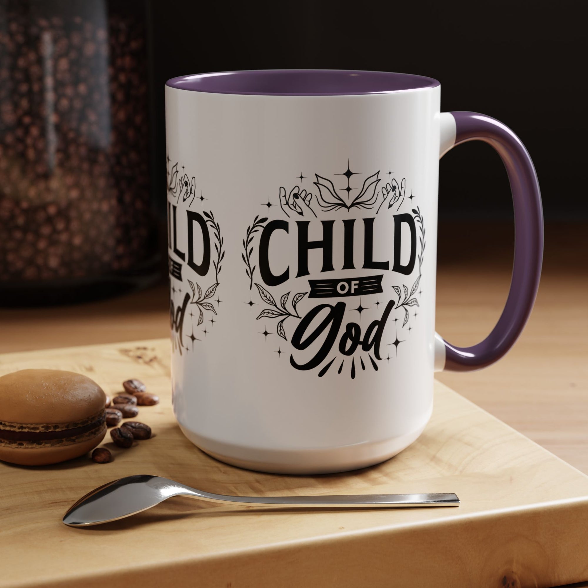 Child of God Accent Coffee Mug - Inspirational Design