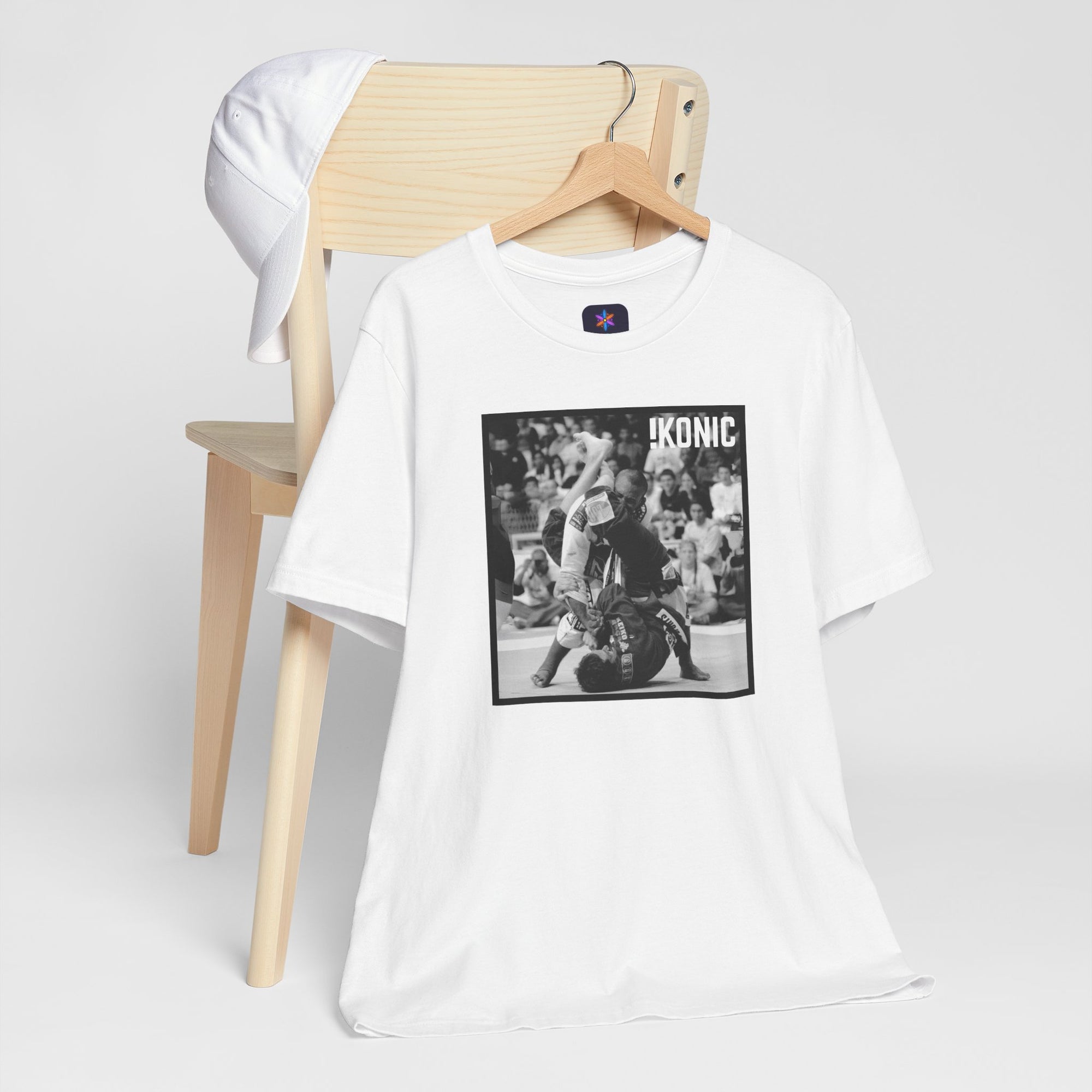 IKONIC Unisex Jersey Tee - Casual Graphic Top for Sports Fans, Everyday Wear, Gift for Him/Her, Street Style Fashion
