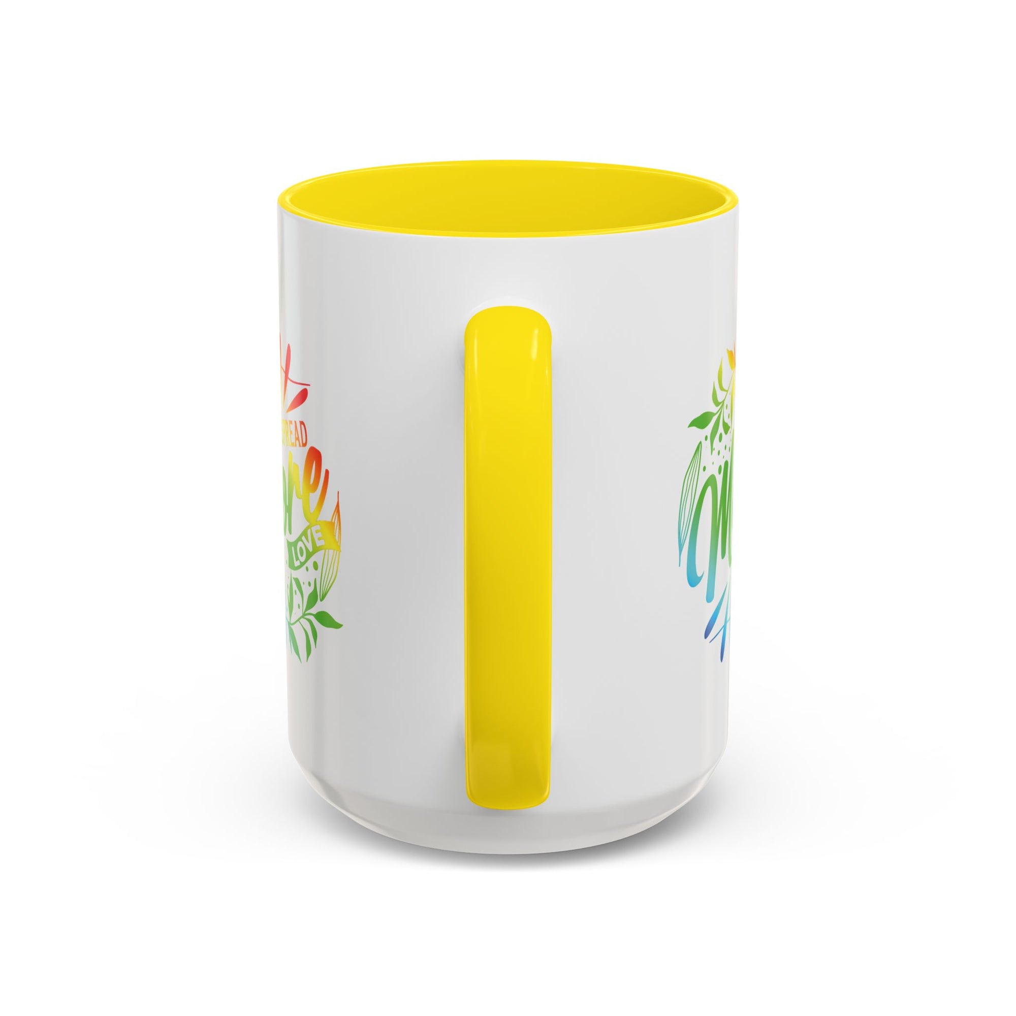 Spread more Love Accent Coffee Mug - Inspirational Design