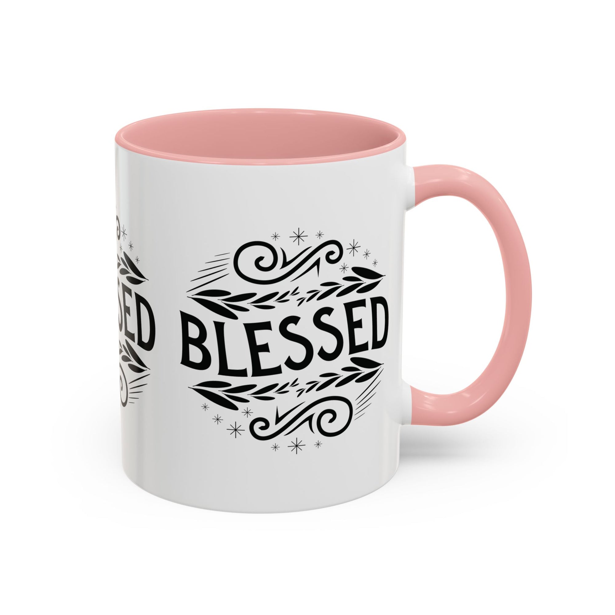 Blessed Accent Coffee Mug - Inspirational Design