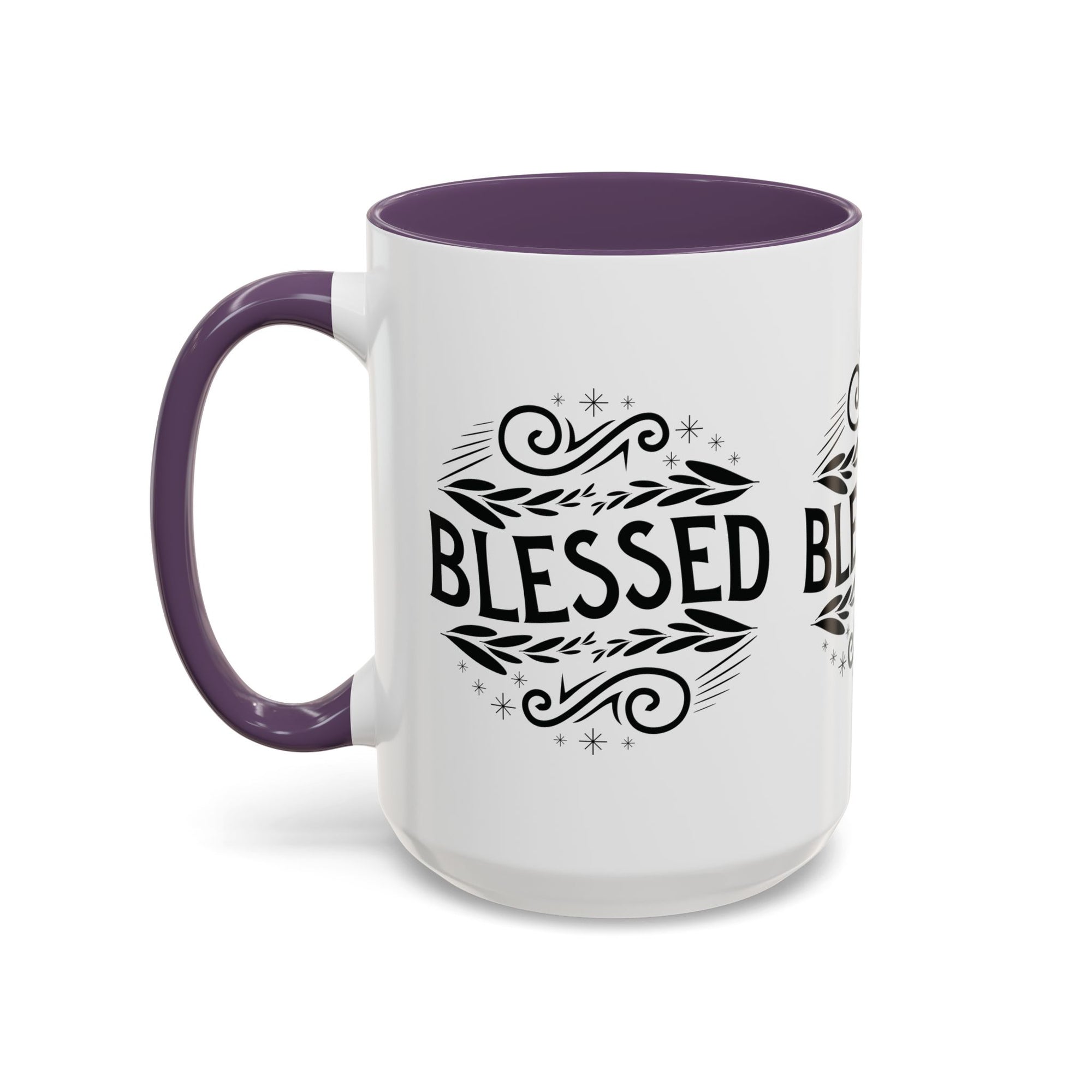 Blessed Accent Coffee Mug - Inspirational Design