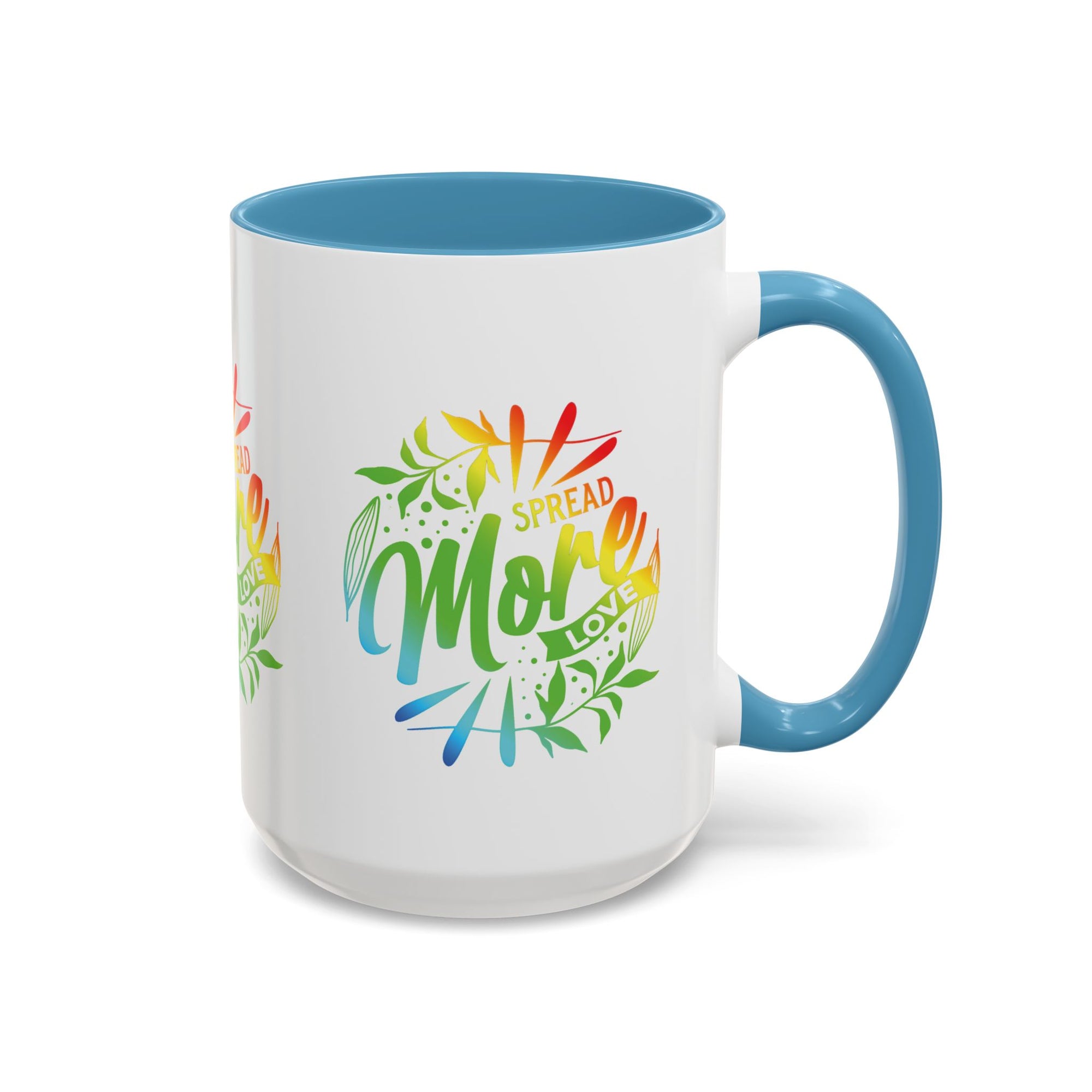 Spread more Love Accent Coffee Mug - Inspirational Design