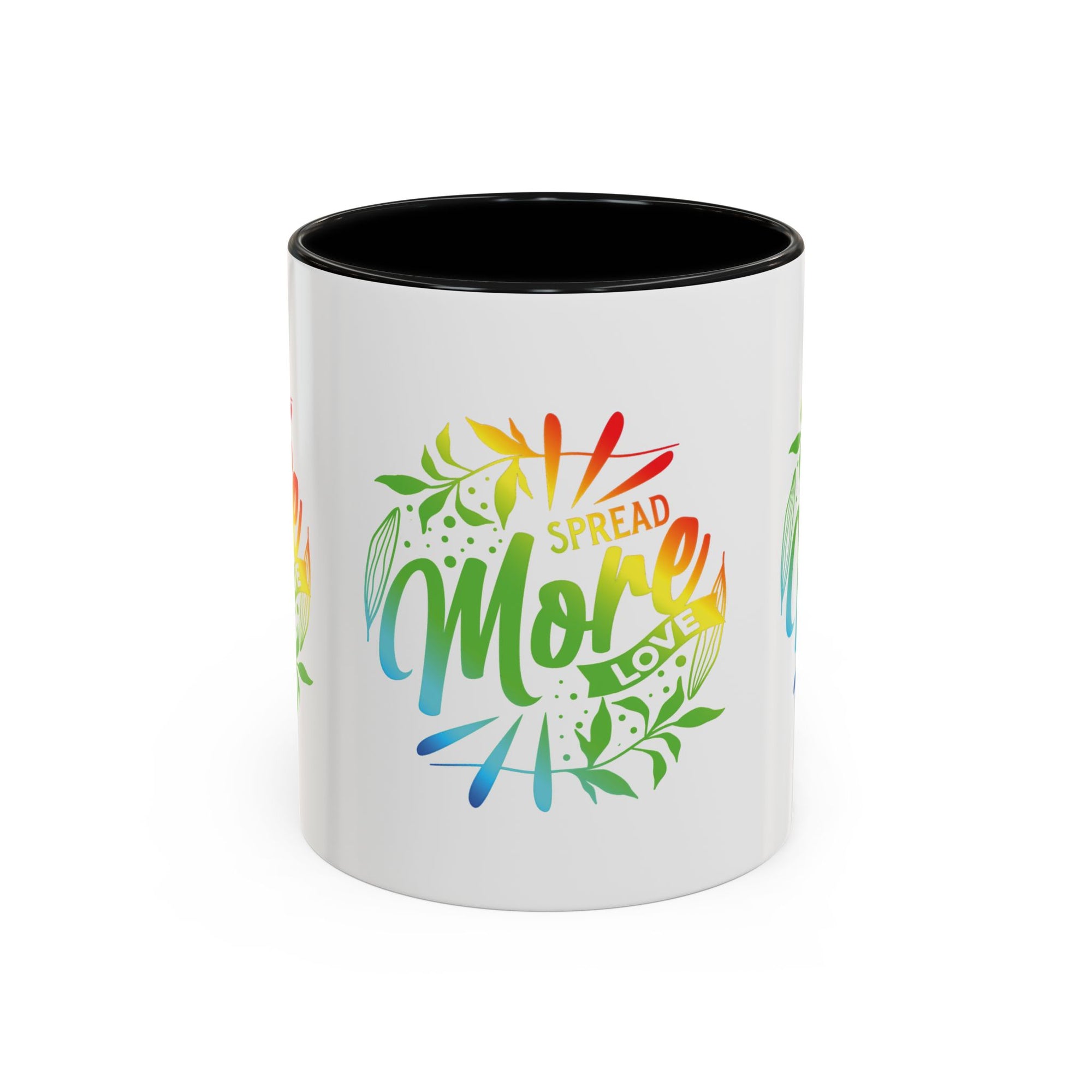Spread more Love Accent Coffee Mug - Inspirational Design