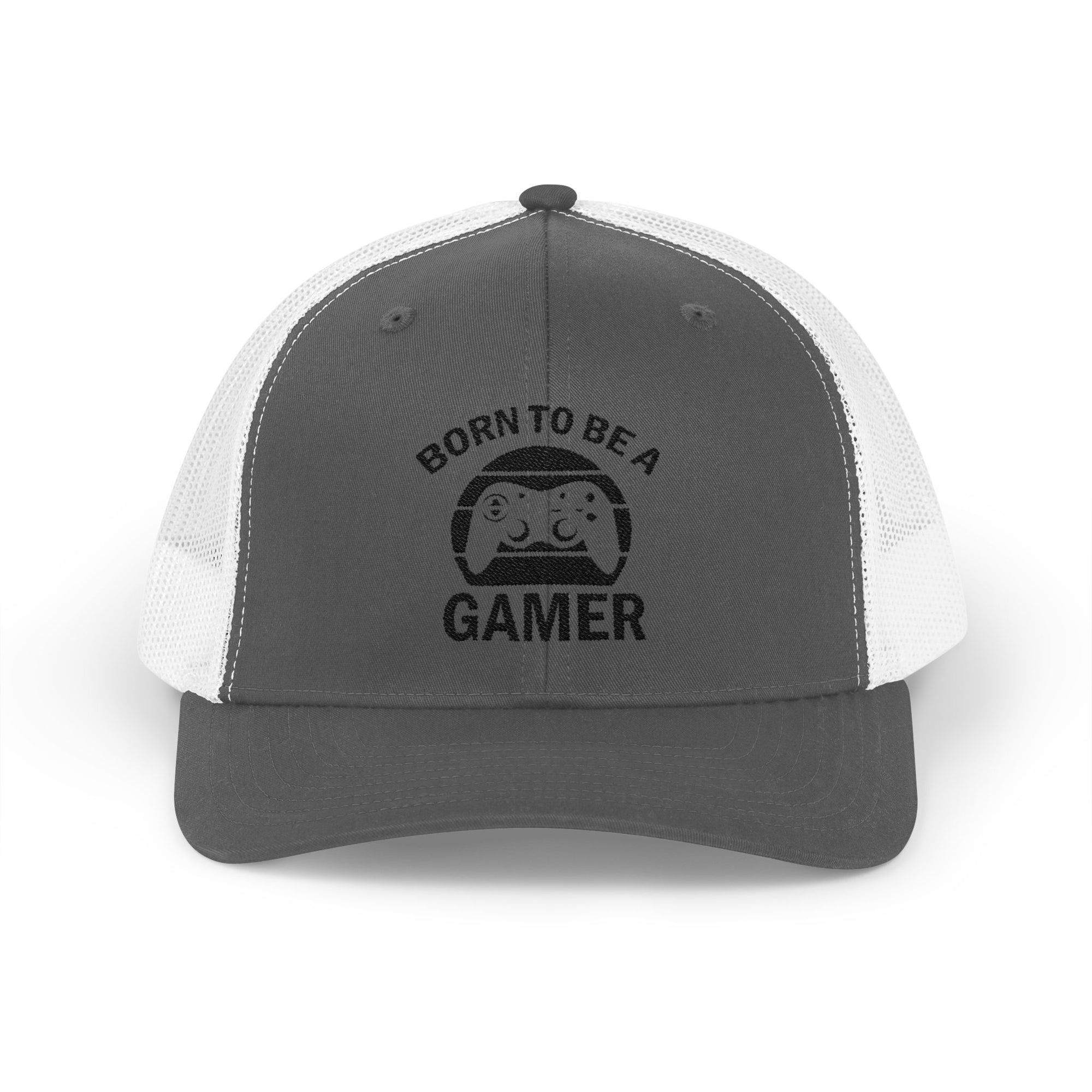Born to Be a Gamer Snapback Trucker Cap - Perfect Gift for Gamers
