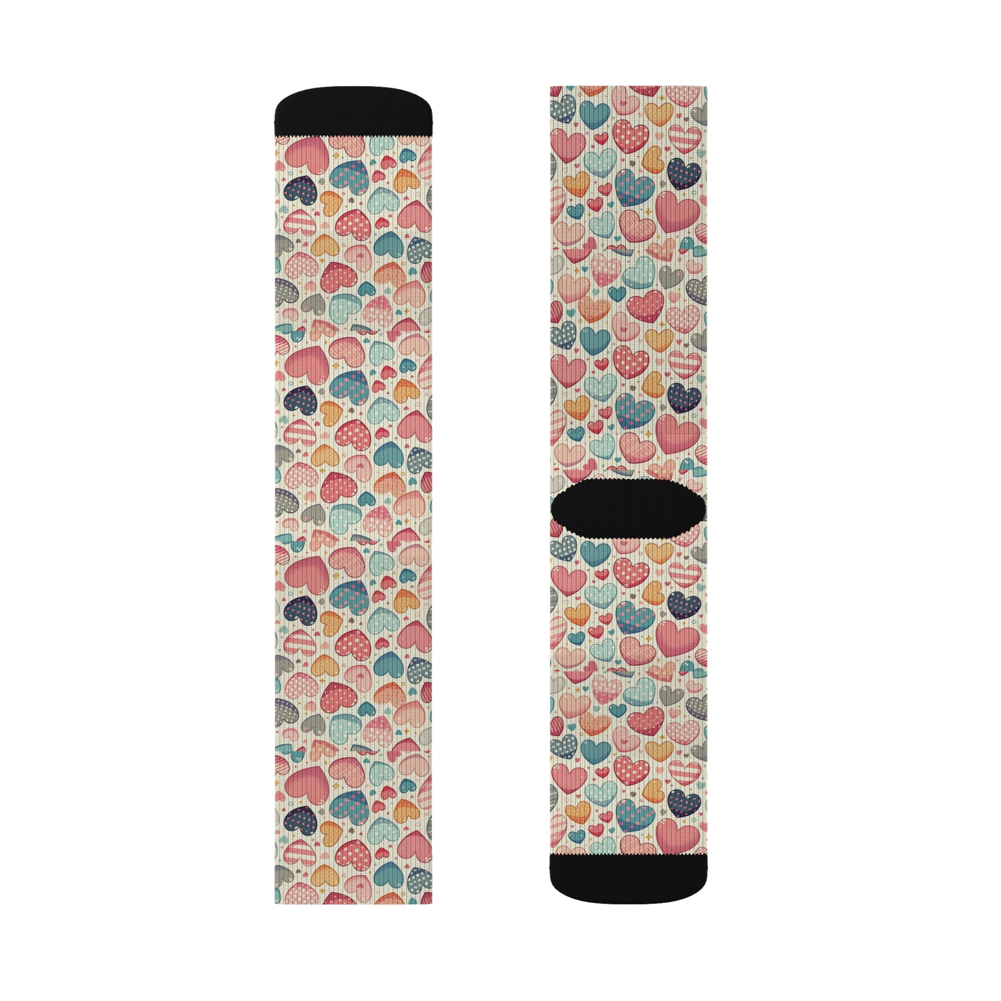 Cute Hearts - Sublimation Socks