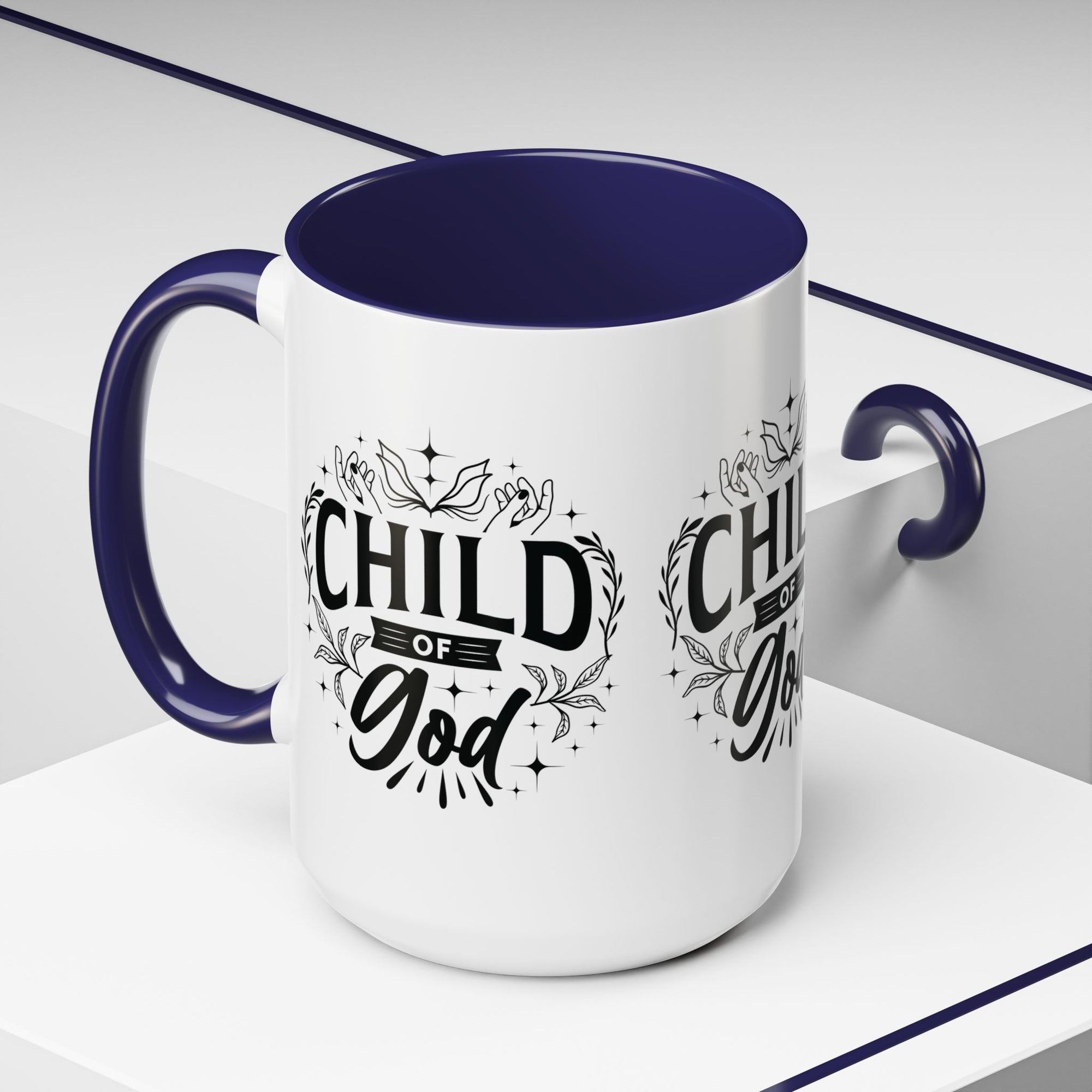 Child of God Accent Coffee Mug - Inspirational Design