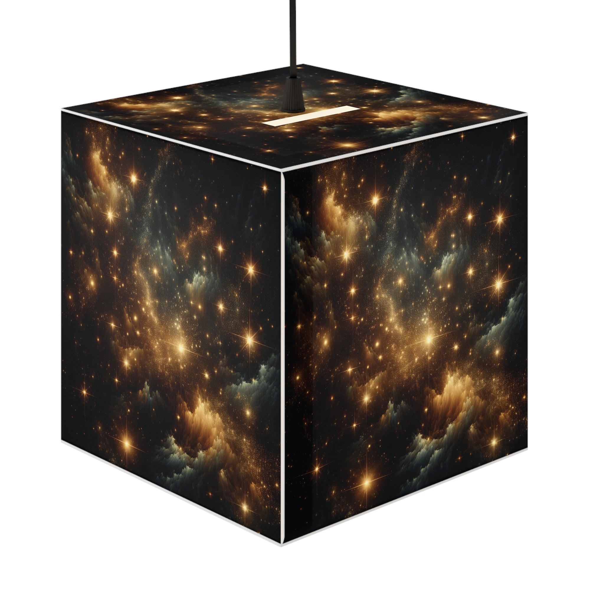 Cosmic Light Cube Lamp - Starry Night Home Decor