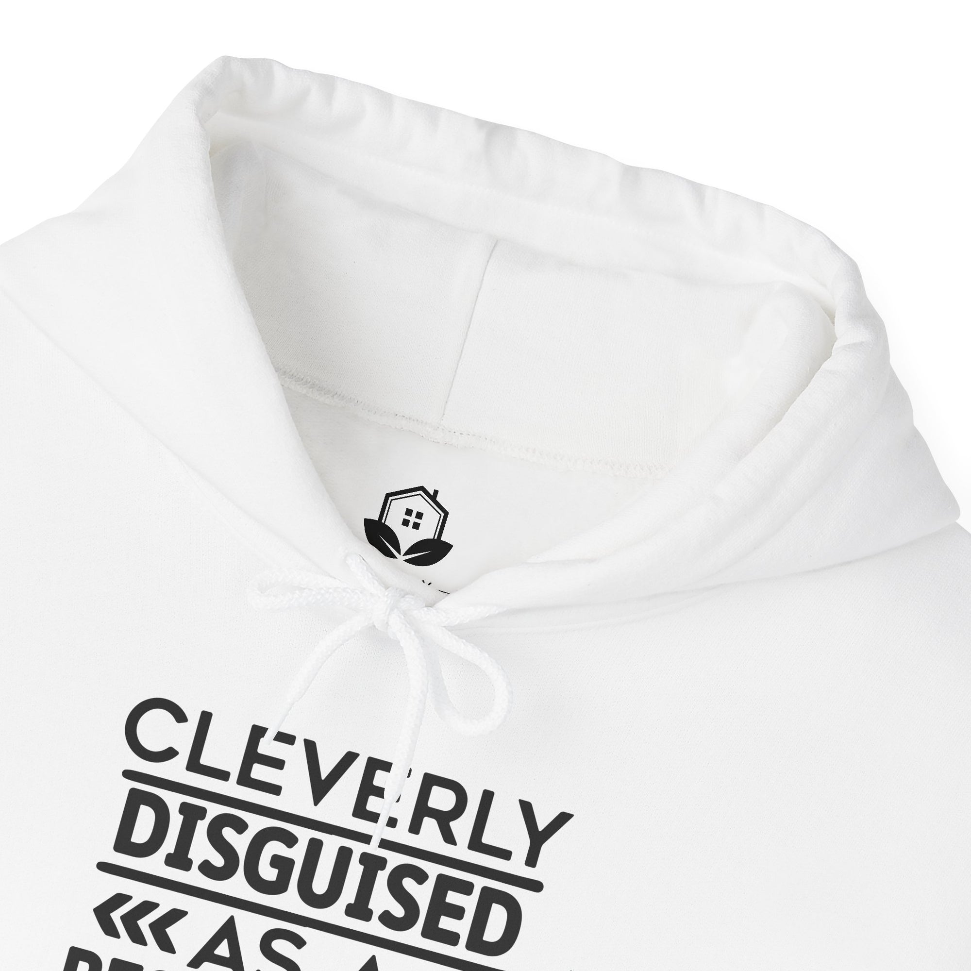 Cleverly Disguised Adult Hoodie - Unisex Heavy Blend Sweatshirt