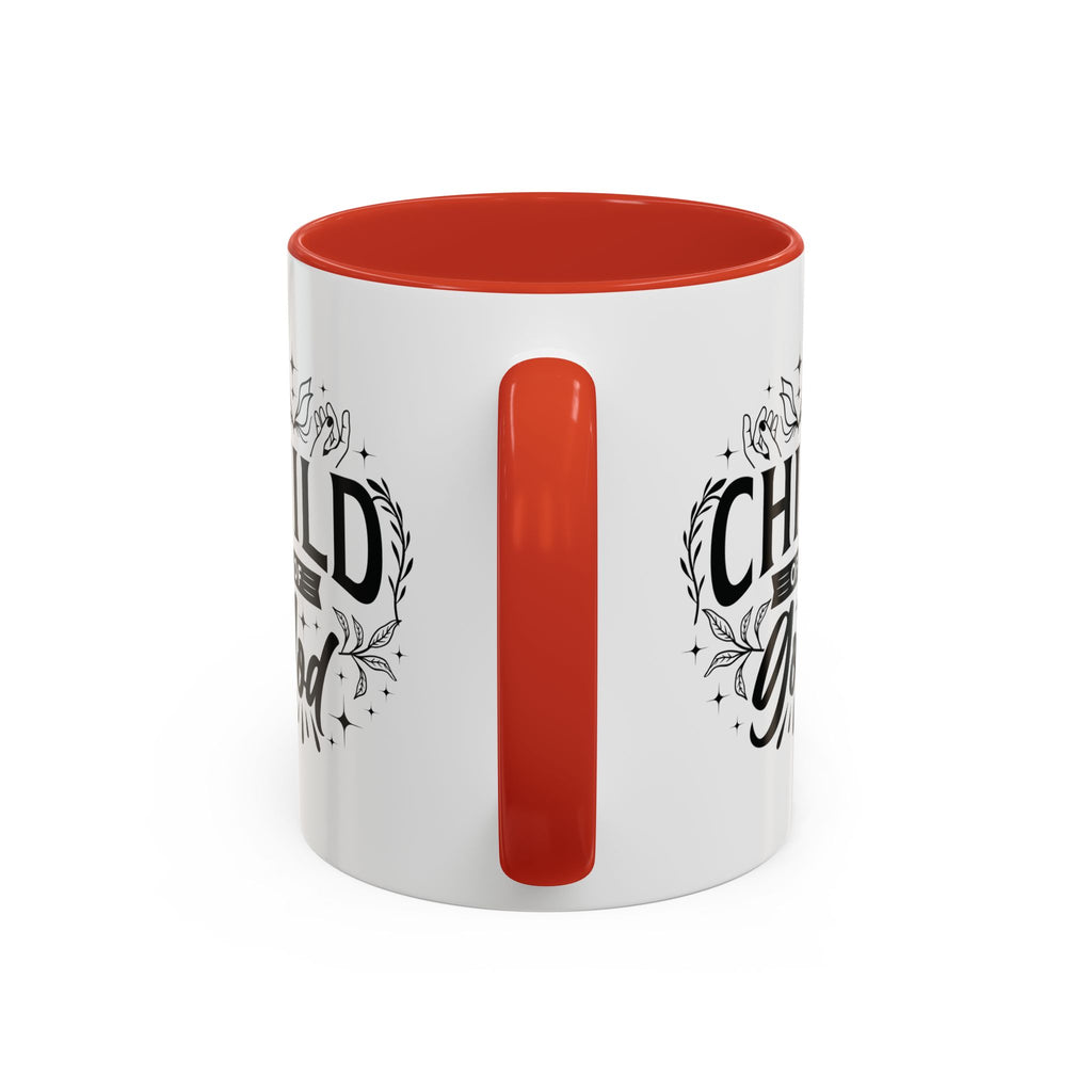 Child of God Accent Coffee Mug - Inspirational Design