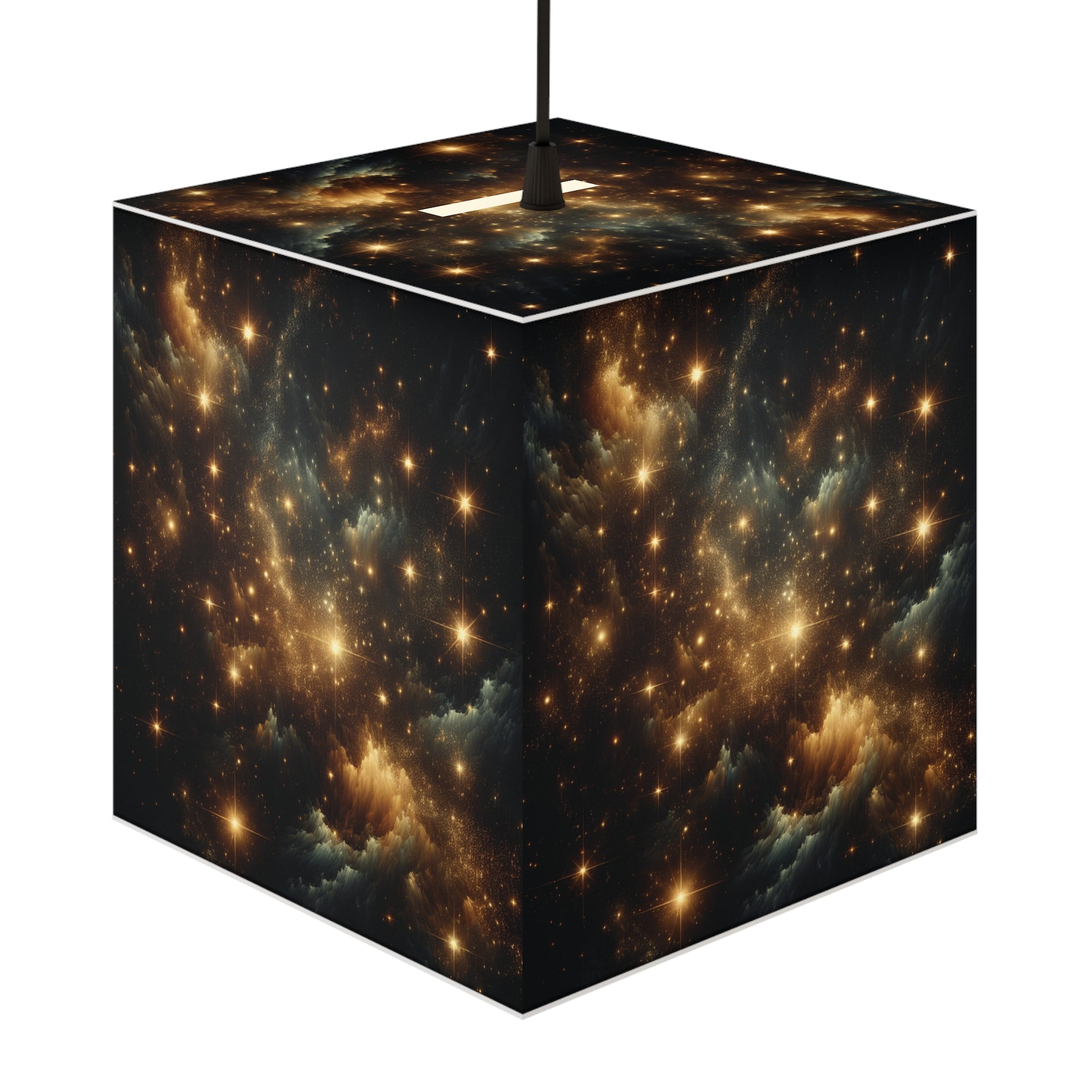 Cosmic Light Cube Lamp - Starry Night Home Decor