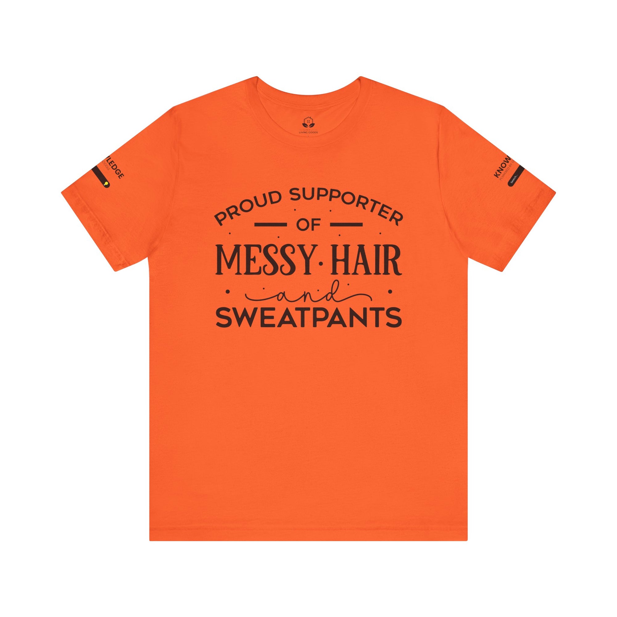 Unisex Jersey Tee with 'Messy Hair' Quote - Perfect for Everyday Wear