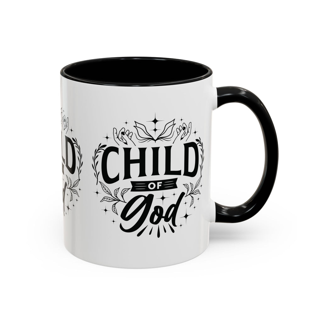 Child of God Accent Coffee Mug - Inspirational Design