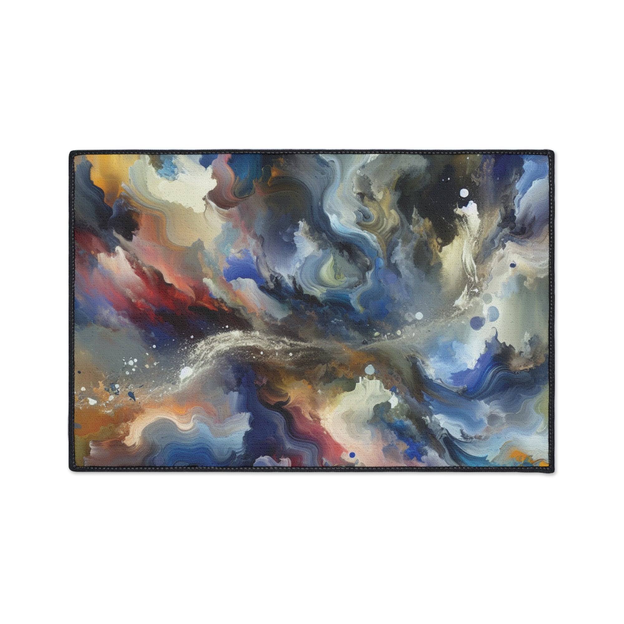 Abstract Art Heavy Duty Floor Mat - Stylish Non-Slip Area Rug for Home Decor