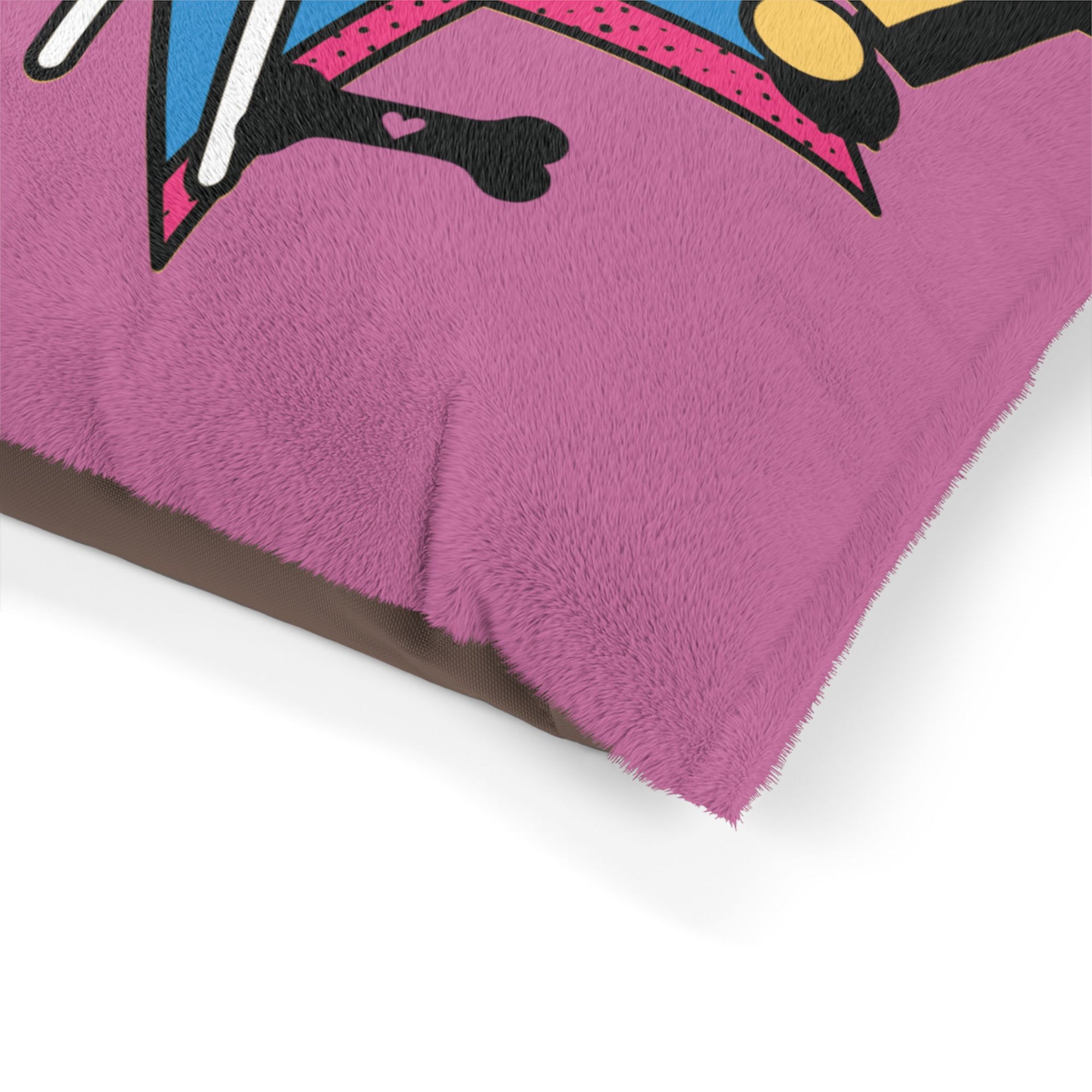 Boss Pet Bed (Pink) - Fun and Cozy Space for Your Furry Leader