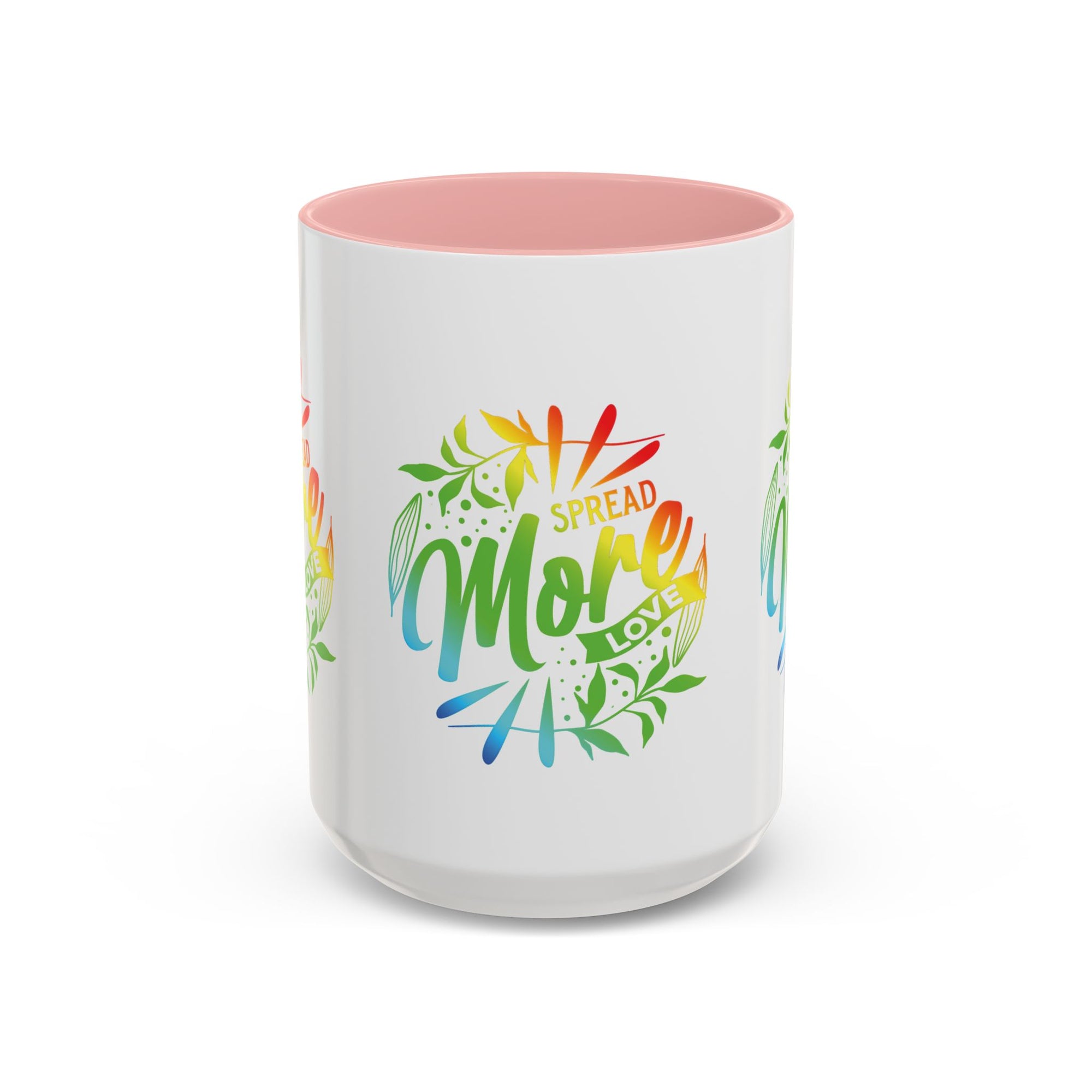 Spread more Love Accent Coffee Mug - Inspirational Design