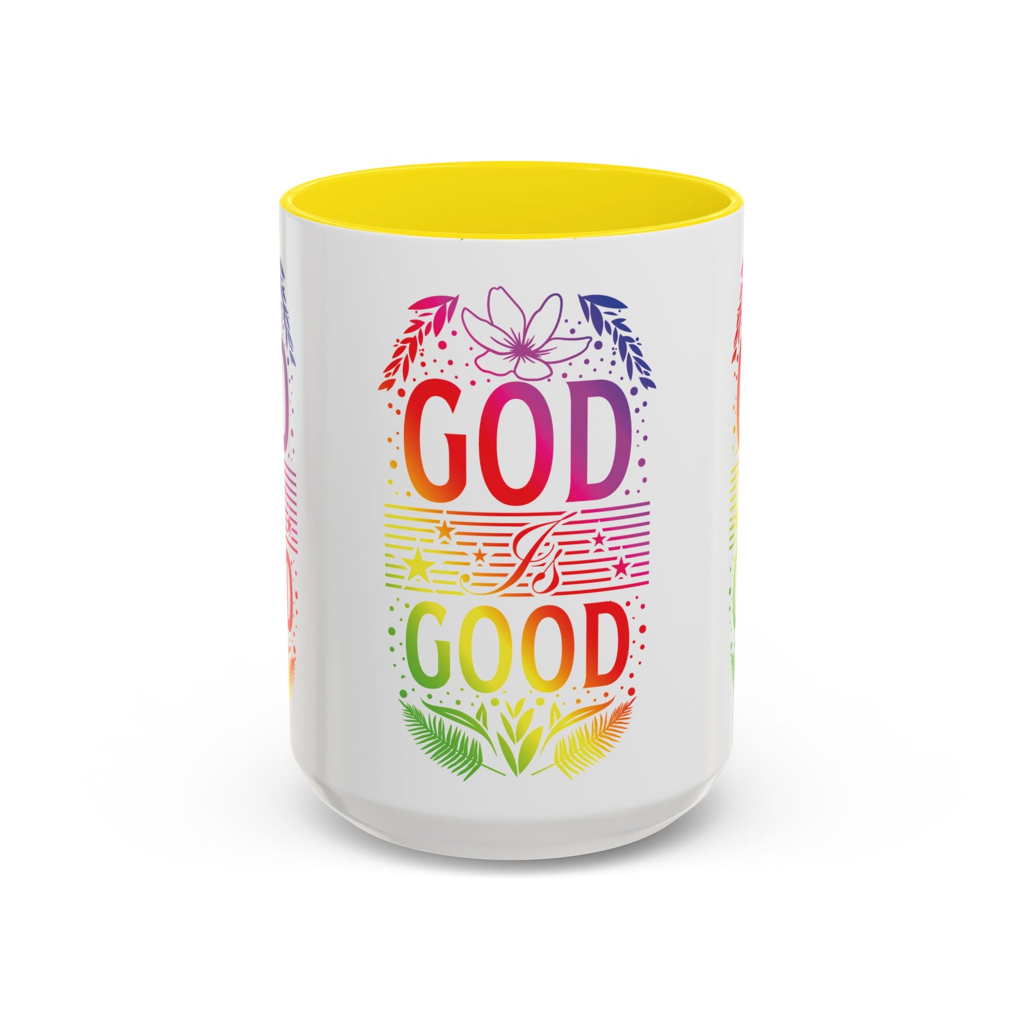 God is Good Accent Coffee Mug - Inspirational Design