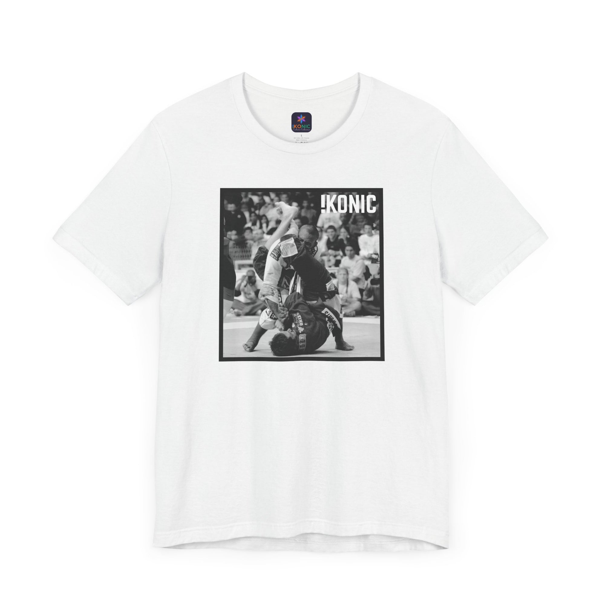 IKONIC Unisex Jersey Tee - Casual Graphic Top for Sports Fans, Everyday Wear, Gift for Him/Her, Street Style Fashion