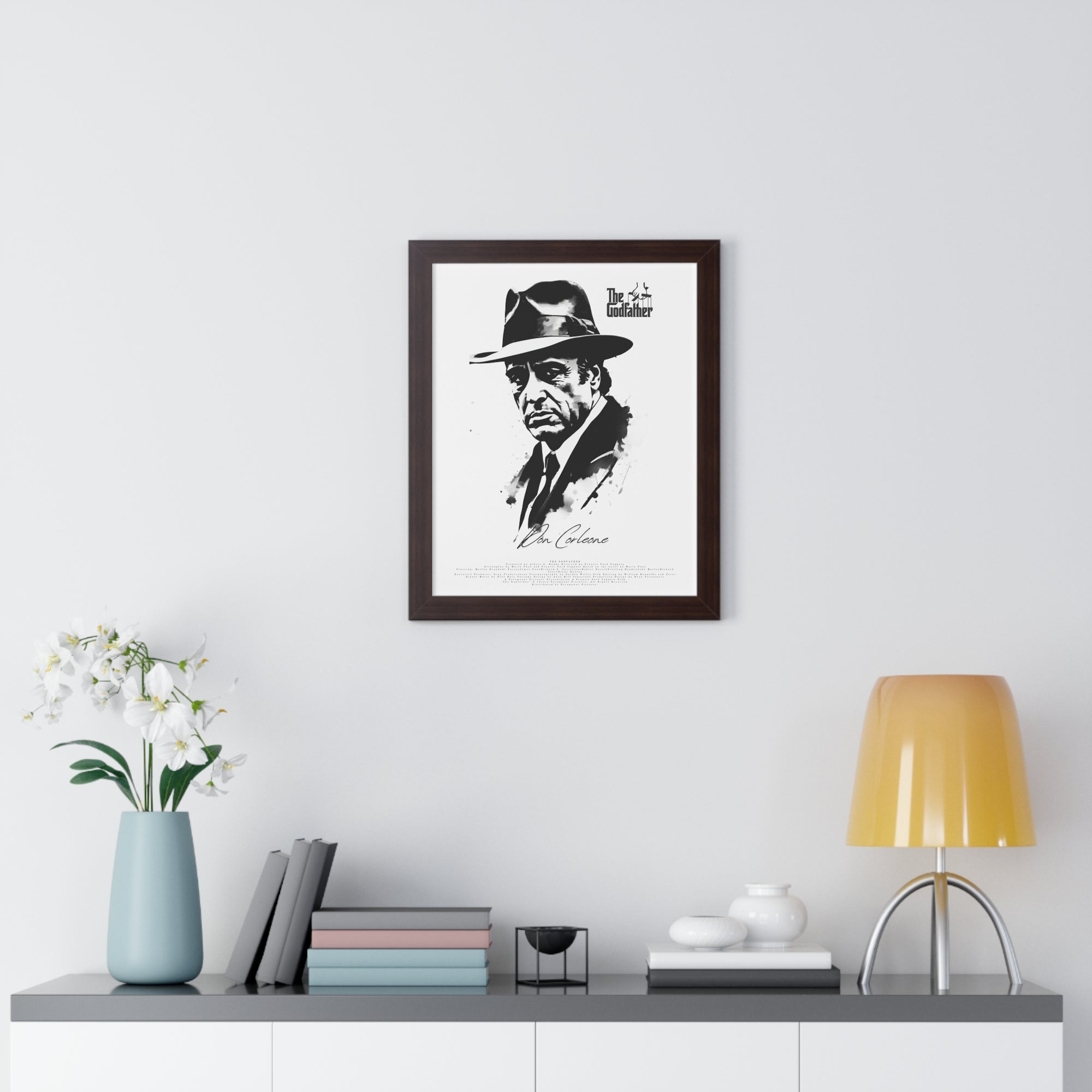 Don Corleone Framed Vertical Poster