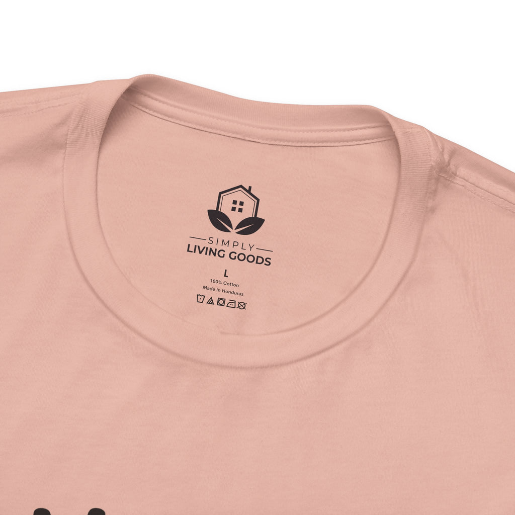 Unisex Jersey Tee with 'Maybe Swearing Will Help' Quote - Perfect for Everyday Wear