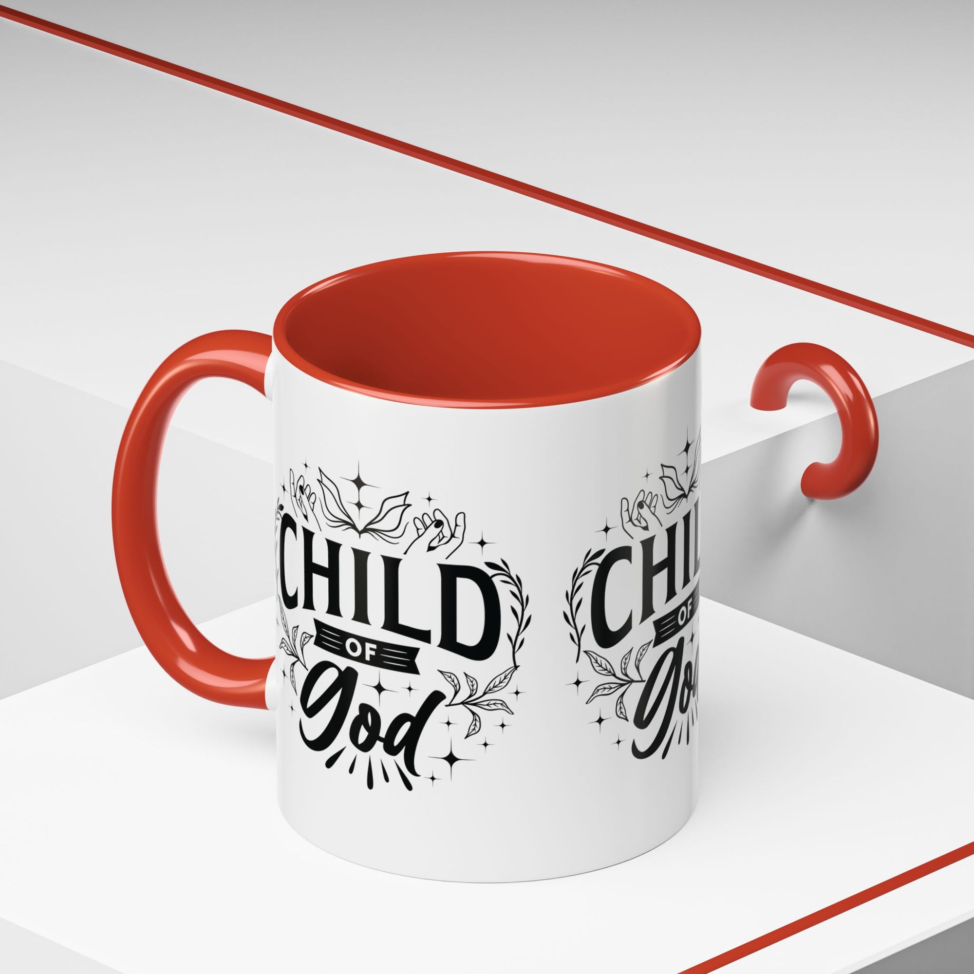 Child of God Accent Coffee Mug - Inspirational Design