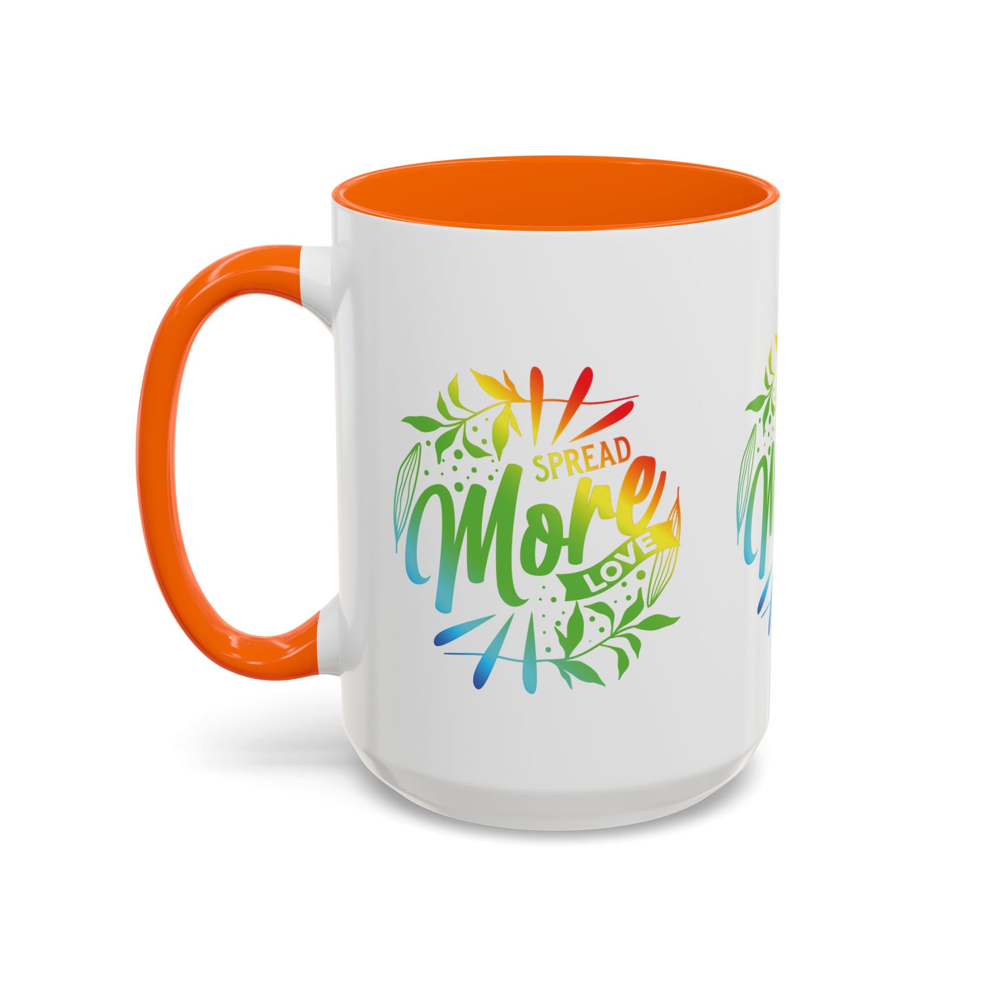 Spread more Love Accent Coffee Mug - Inspirational Design